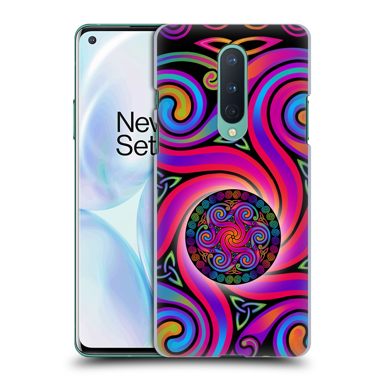 OFFICIAL BETH WILSON RAINBOW CELTIC KNOTS BACK CASE FOR OPPO PHONES - Picture 15 of 15