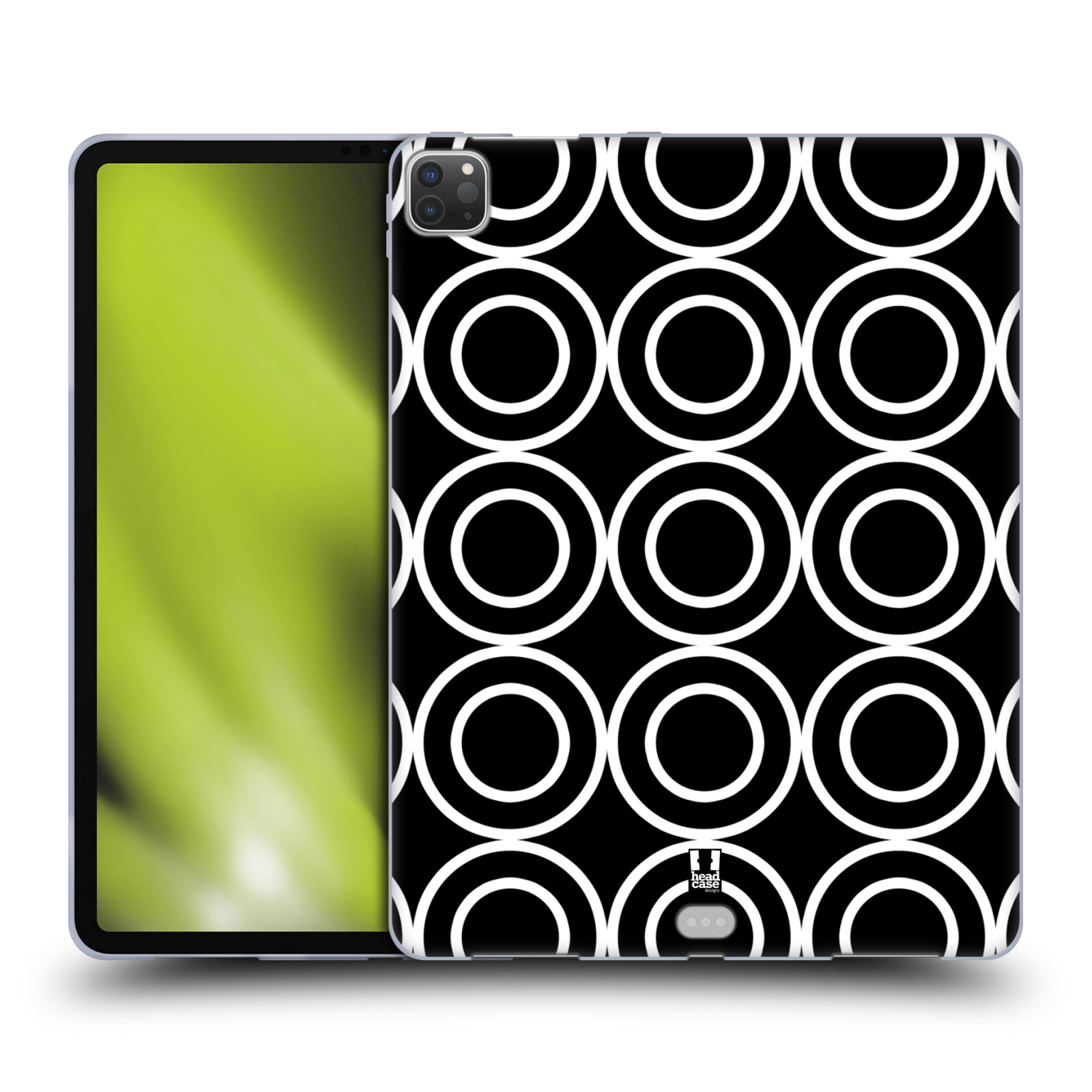 FUNDA DE GEL HEAD CASE DESIGNS CON PATRONES EN BLANCO Y NEGRO PARA SAMSUNG KINDLE APPLE - Imagen 10 de 16