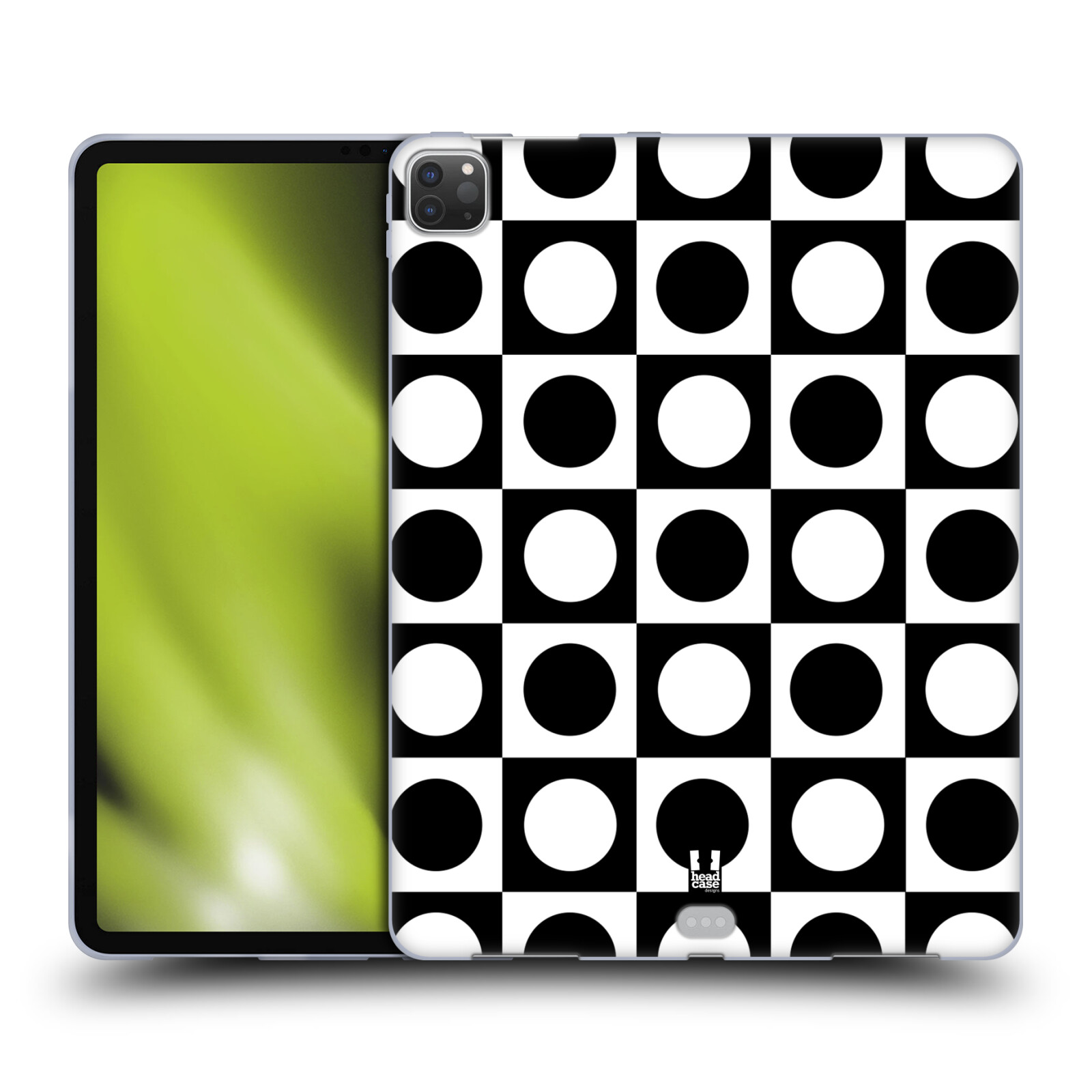 FUNDA DE GEL HEAD CASE DESIGNS CON PATRONES EN BLANCO Y NEGRO PARA SAMSUNG KINDLE APPLE - Imagen 9 de 16