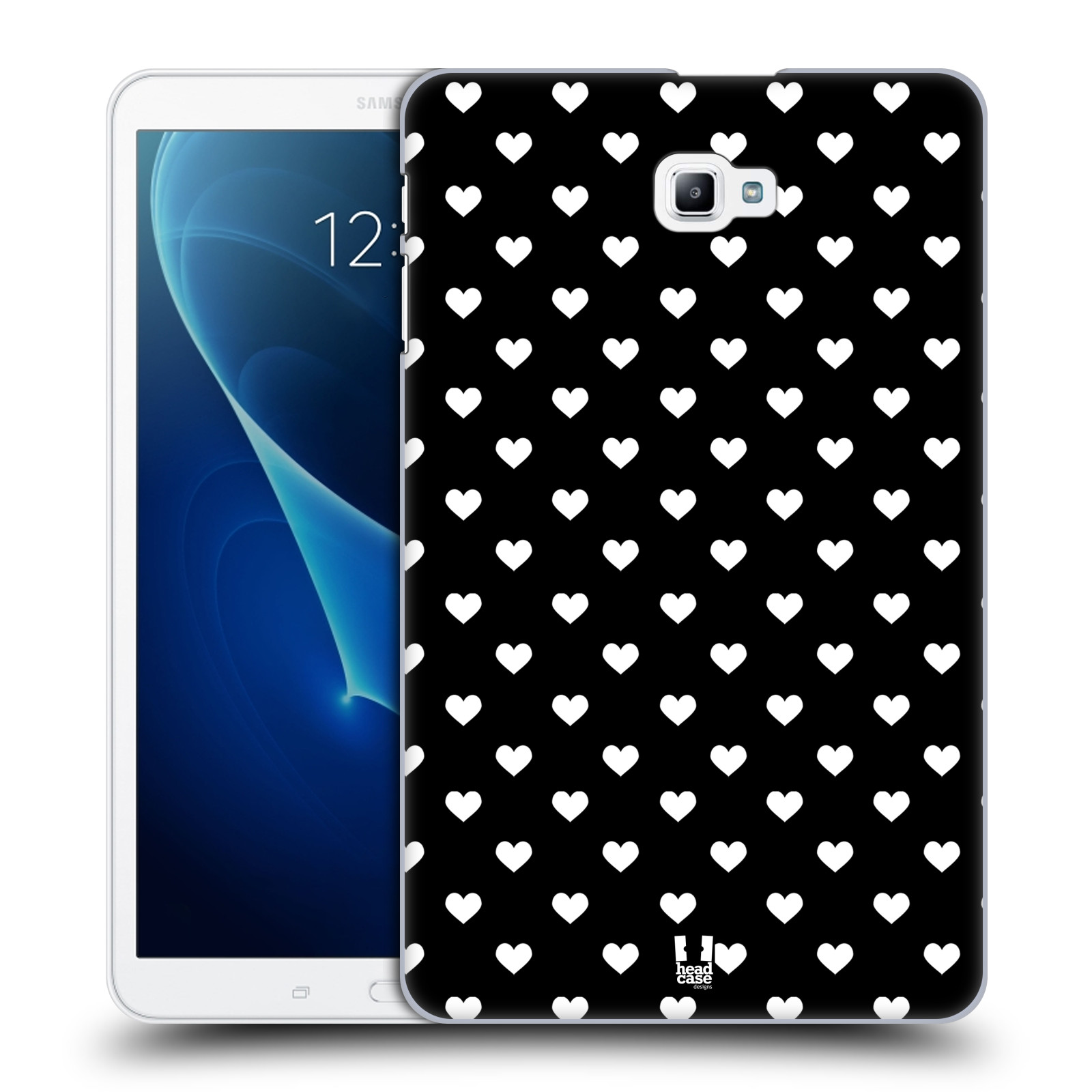 HEAD CASE DESIGNS BNW PATTERNS HARD BACK CASE & WALLPAPER FOR SAMSUNG TABLETS 1 - Picture 12 of 17