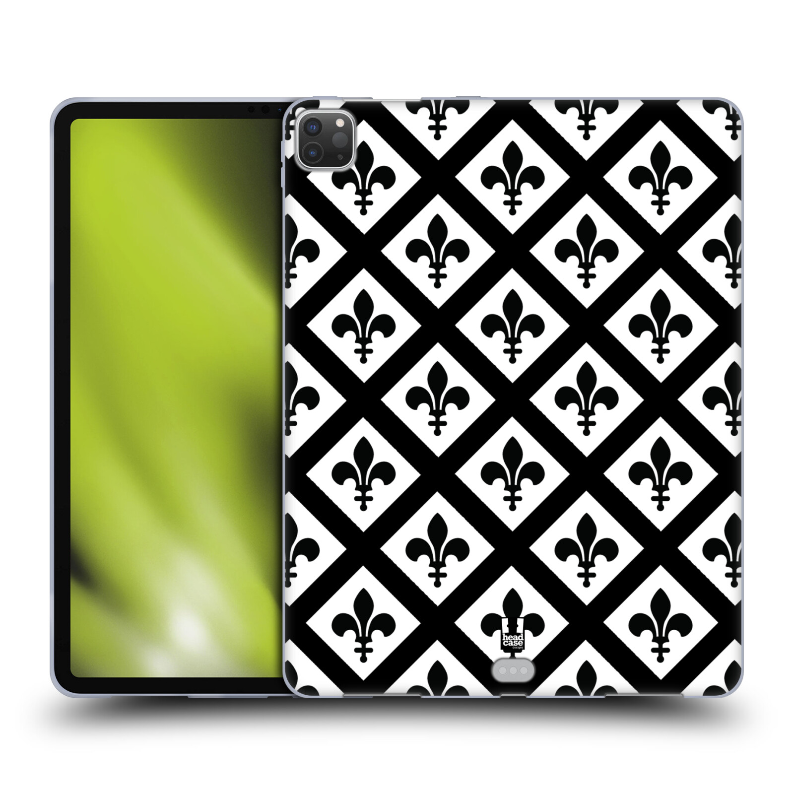 FUNDA DE GEL HEAD CASE DESIGNS CON PATRONES EN BLANCO Y NEGRO PARA SAMSUNG KINDLE APPLE - Imagen 12 de 16