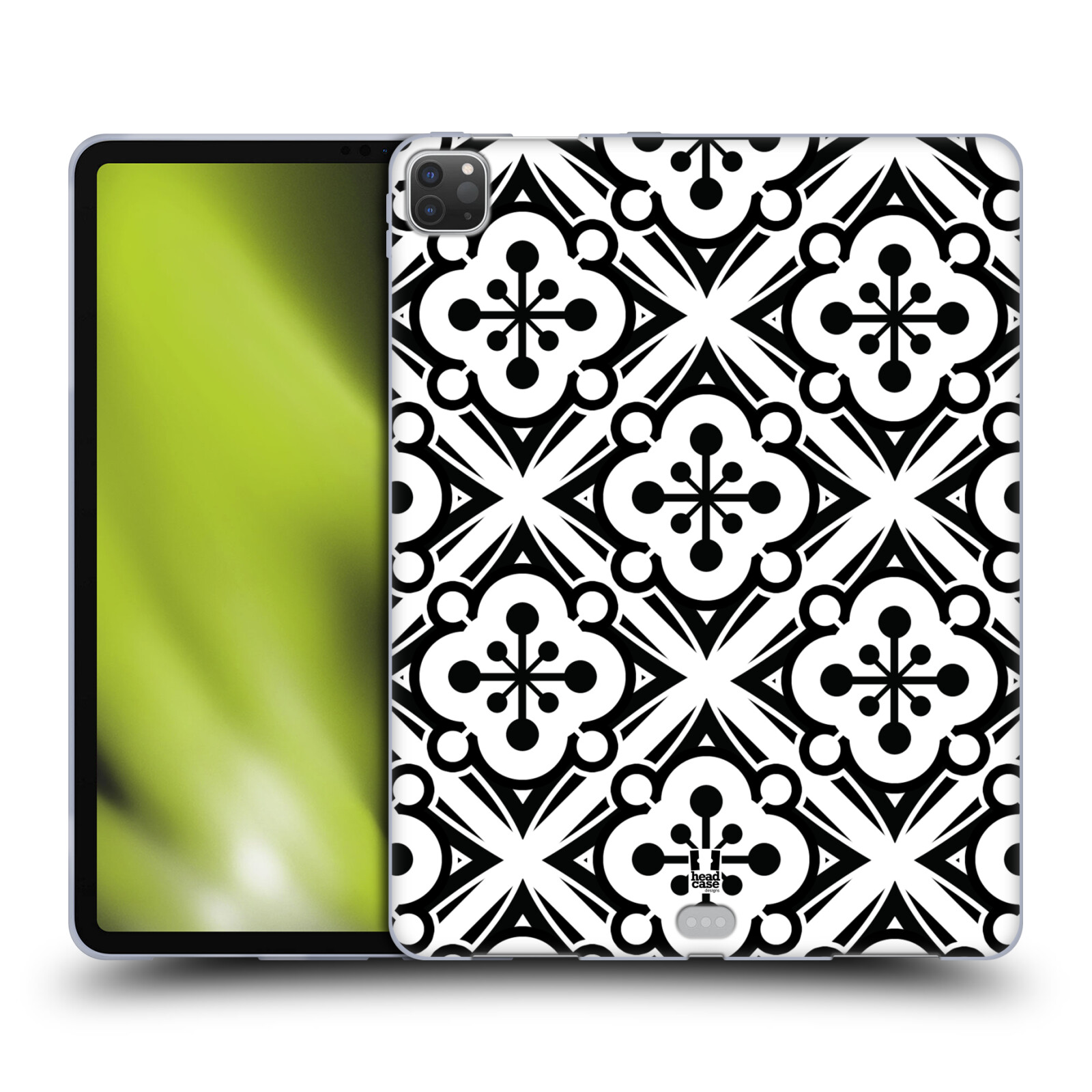 FUNDA DE GEL HEAD CASE DESIGNS CON PATRONES EN BLANCO Y NEGRO PARA SAMSUNG KINDLE APPLE - Imagen 13 de 16