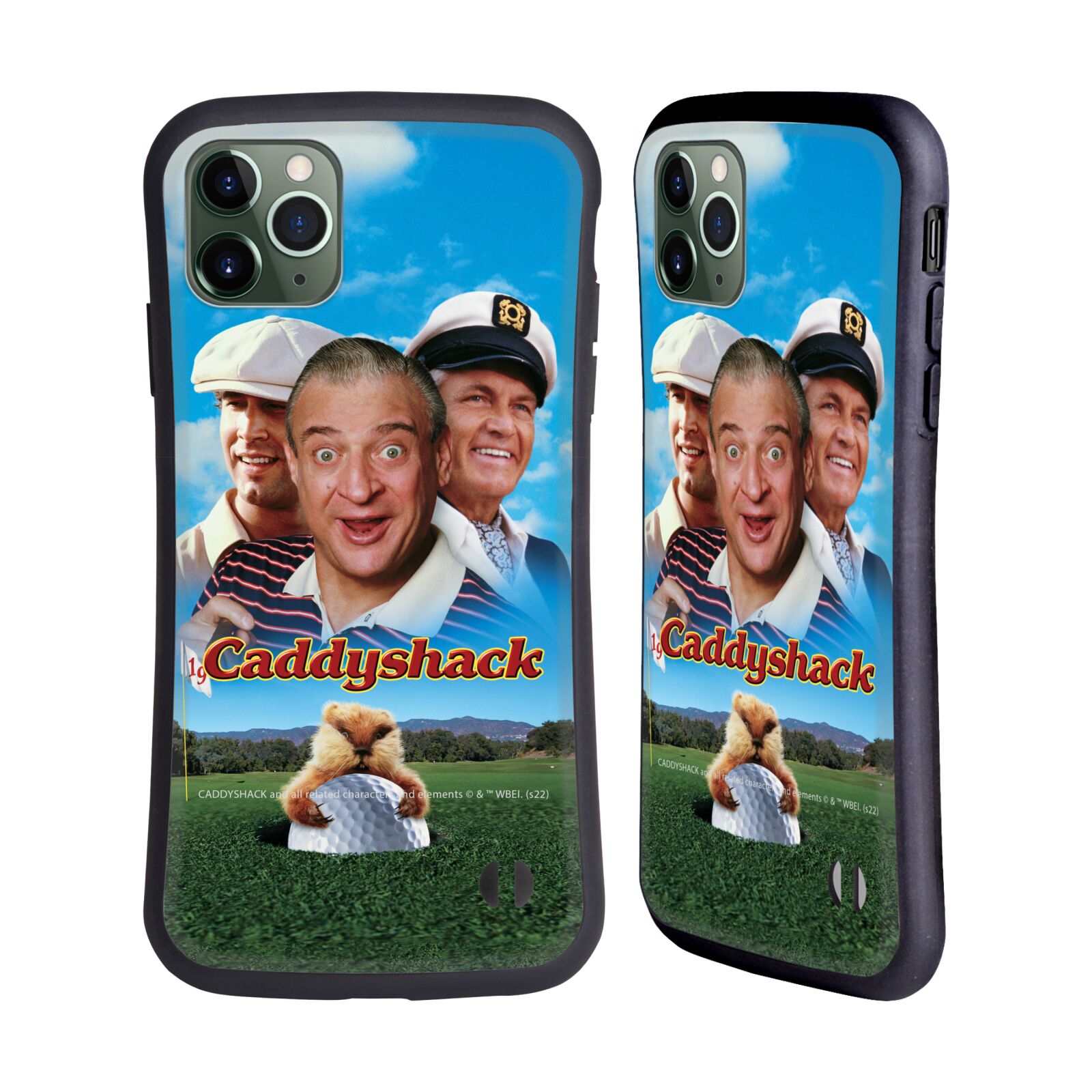 OFFICIAL CADDYSHACK GRAPHICS HYBRID CASE FOR APPLE iPHONES PHONES