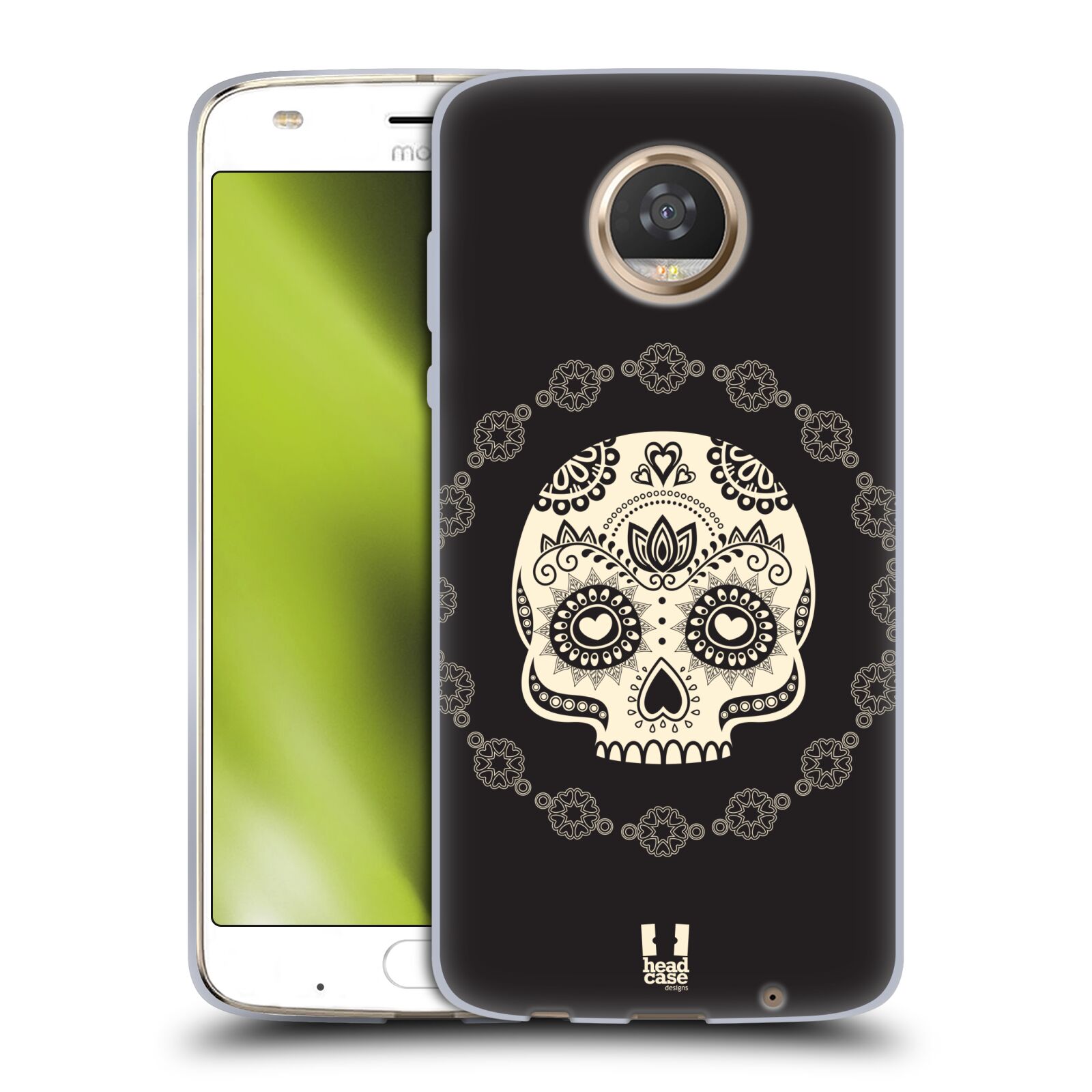 HEAD CASE DESIGNS CALAVERAS DE AZUCAR SOFT GEL CASE FOR MOTOROLA PHONES - Picture 8 of 10