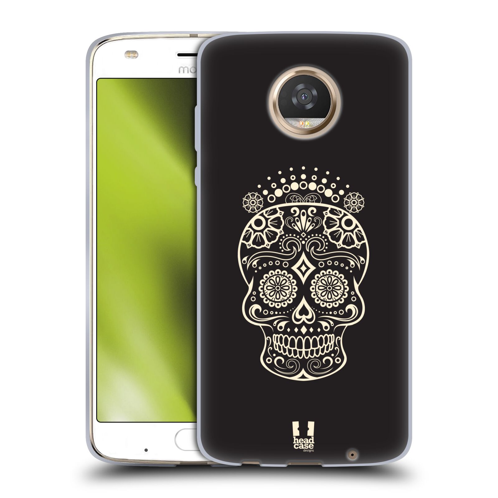 HEAD CASE DESIGNS CALAVERAS DE AZUCAR SOFT GEL CASE FOR MOTOROLA PHONES - Picture 9 of 10