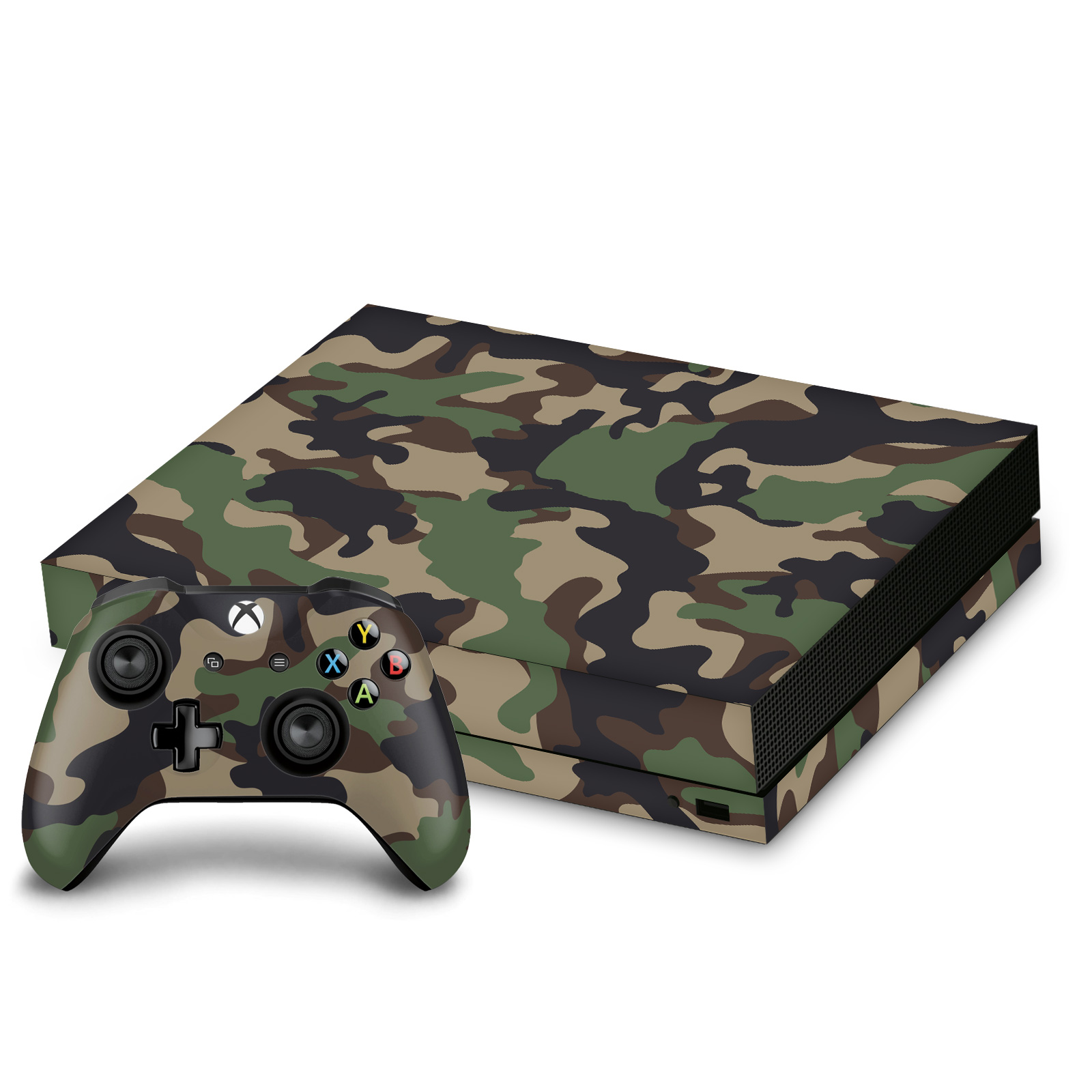 CALCOMANÍA DE PIEL HEAD CASE DESIGNS CON PEGATINAS DE VINILO DE CAMUFLAJE PARA XBOX ONE X PAQUETE - Imagen 10 de 14
