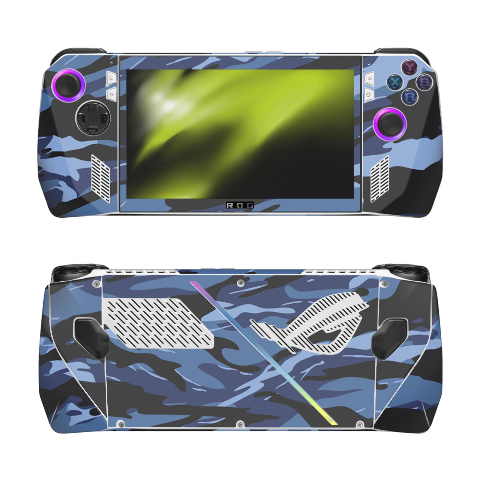 COVER DECALCOMANIA HEAD CASE DESIGNS CAMOUFLAGE VINILE STICKER SKIN PER ASUS ROG ALLY - Foto 6 di 11
