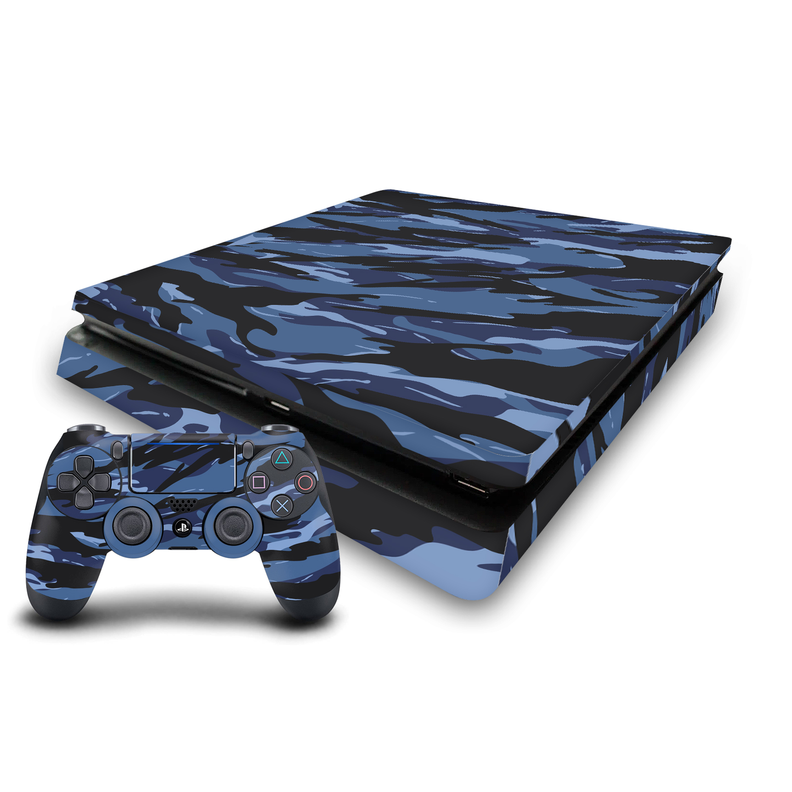 CALCOMANÍA DE PIEL DE VINILO HEAD CASE DESIGNS CON DIBUJO DE CAMUFLAJE PARA CONSOLA Y CONTROLADOR DELGADOS PS4 - Imagen 9 de 14