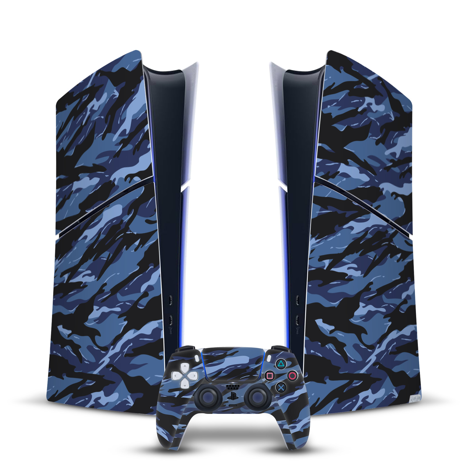 HEAD CASE DESIGNS CAMOUFLAGE VINYL SKIN FOR PS5 SLIM/PRO DIGITAL EDITION BUNDLE