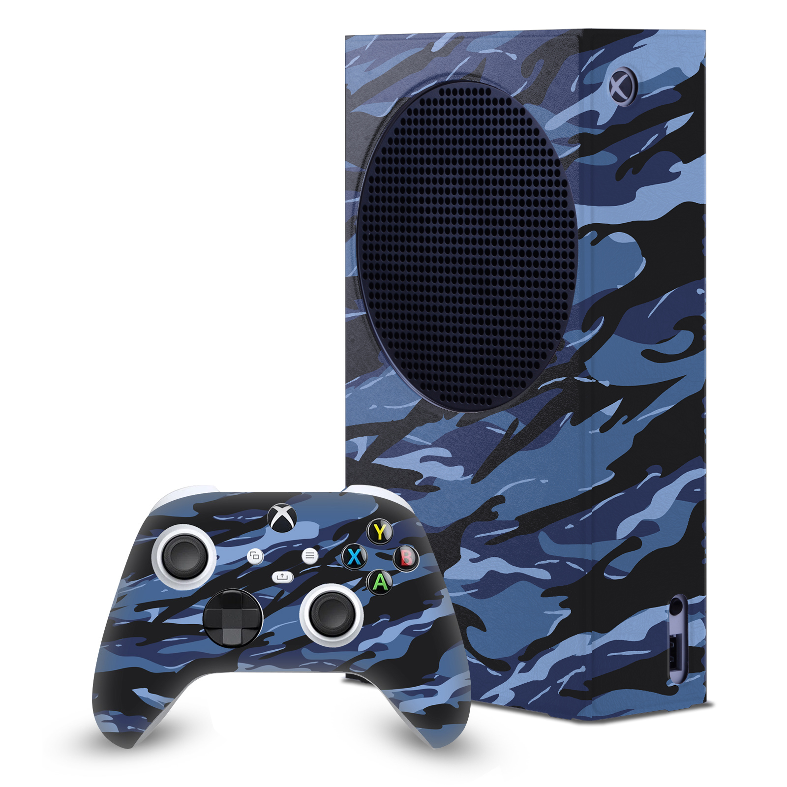 HEAD CASE DESIGNS CON ENVOLTURA DE CONSOLA DE CAMUFLAJE Y PIEL DE CONTROLADOR PARA XBOX SERIE S - Imagen 11 de 16