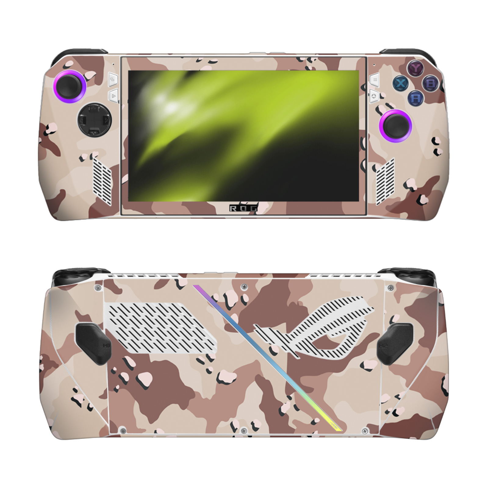 COVER DECALCOMANIA HEAD CASE DESIGNS CAMOUFLAGE VINILE STICKER SKIN PER ASUS ROG ALLY - Foto 8 di 11