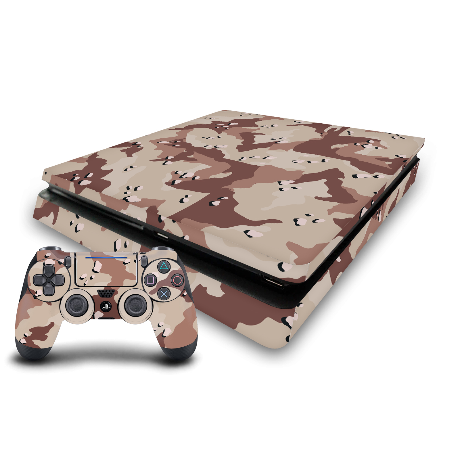 CALCOMANÍA DE PIEL DE VINILO HEAD CASE DESIGNS CON DIBUJO DE CAMUFLAJE PARA CONSOLA Y CONTROLADOR DELGADOS PS4 - Imagen 11 de 14