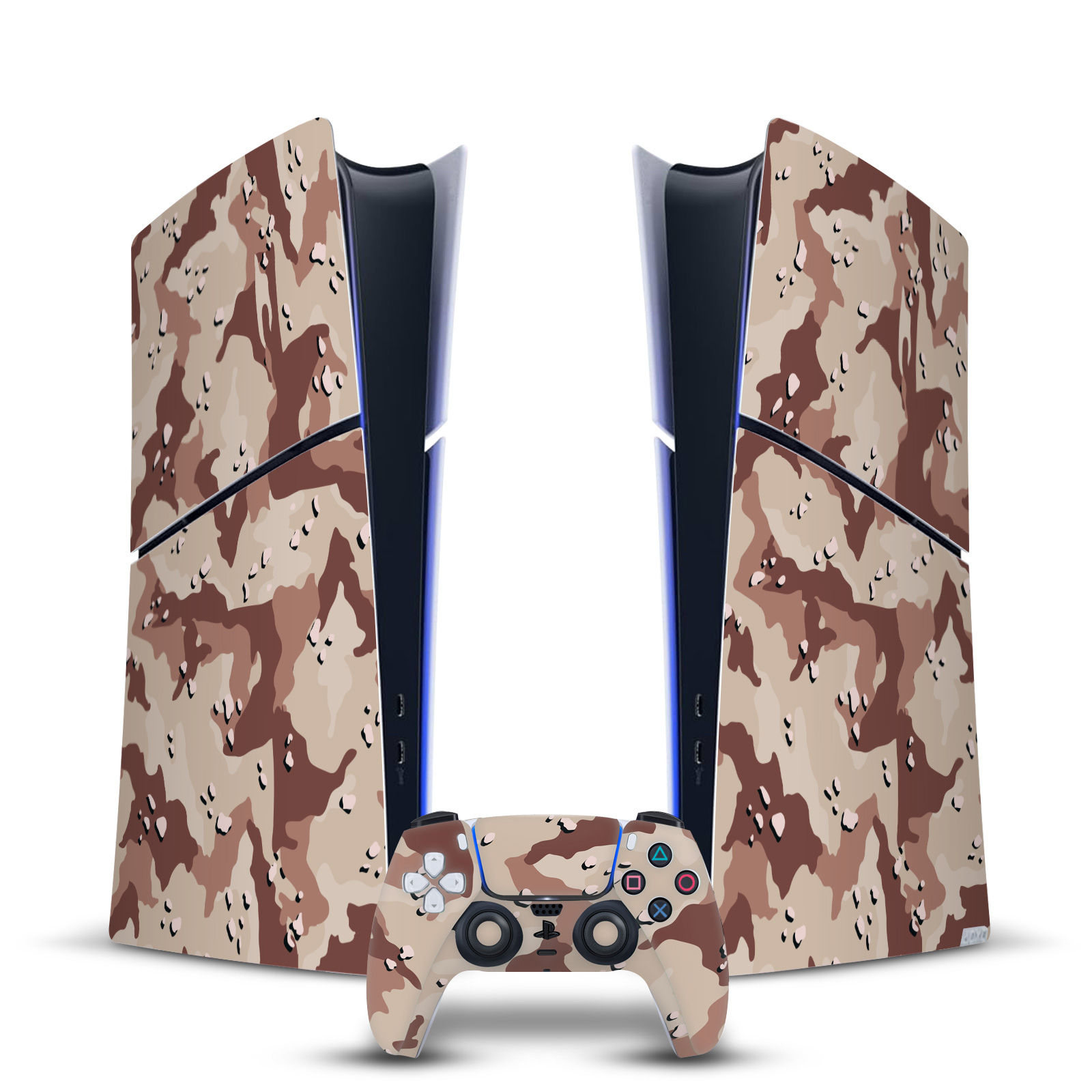 HEAD CASE DESIGNS CAMOUFLAGE VINYL SKIN FOR PS5 SLIM/PRO DIGITAL EDITION BUNDLE