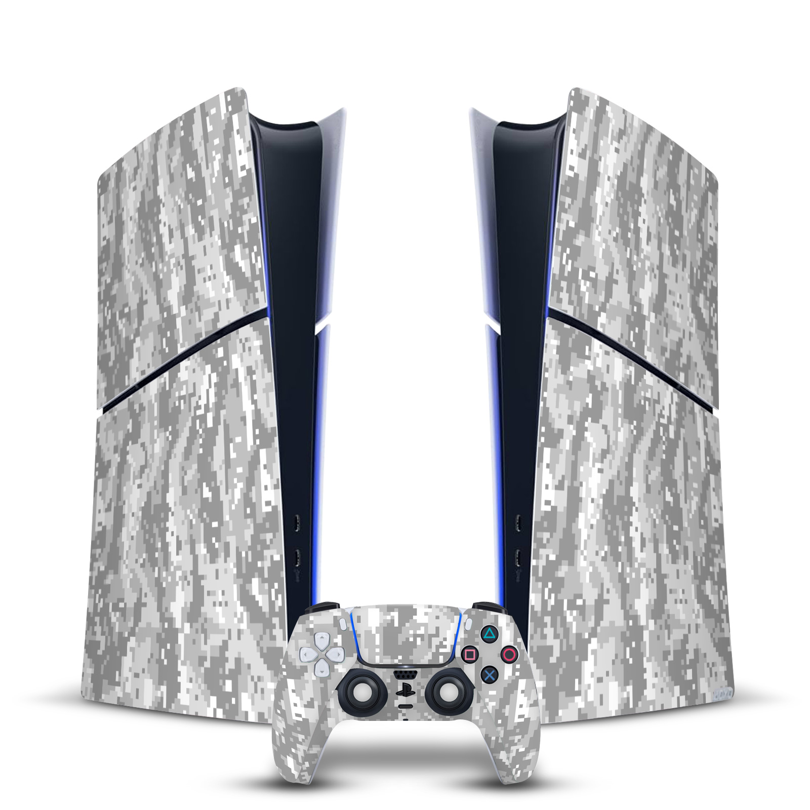 HEAD CASE DESIGNS CAMOUFLAGE VINYL SKIN FOR PS5 SLIM/PRO DIGITAL EDITION BUNDLE