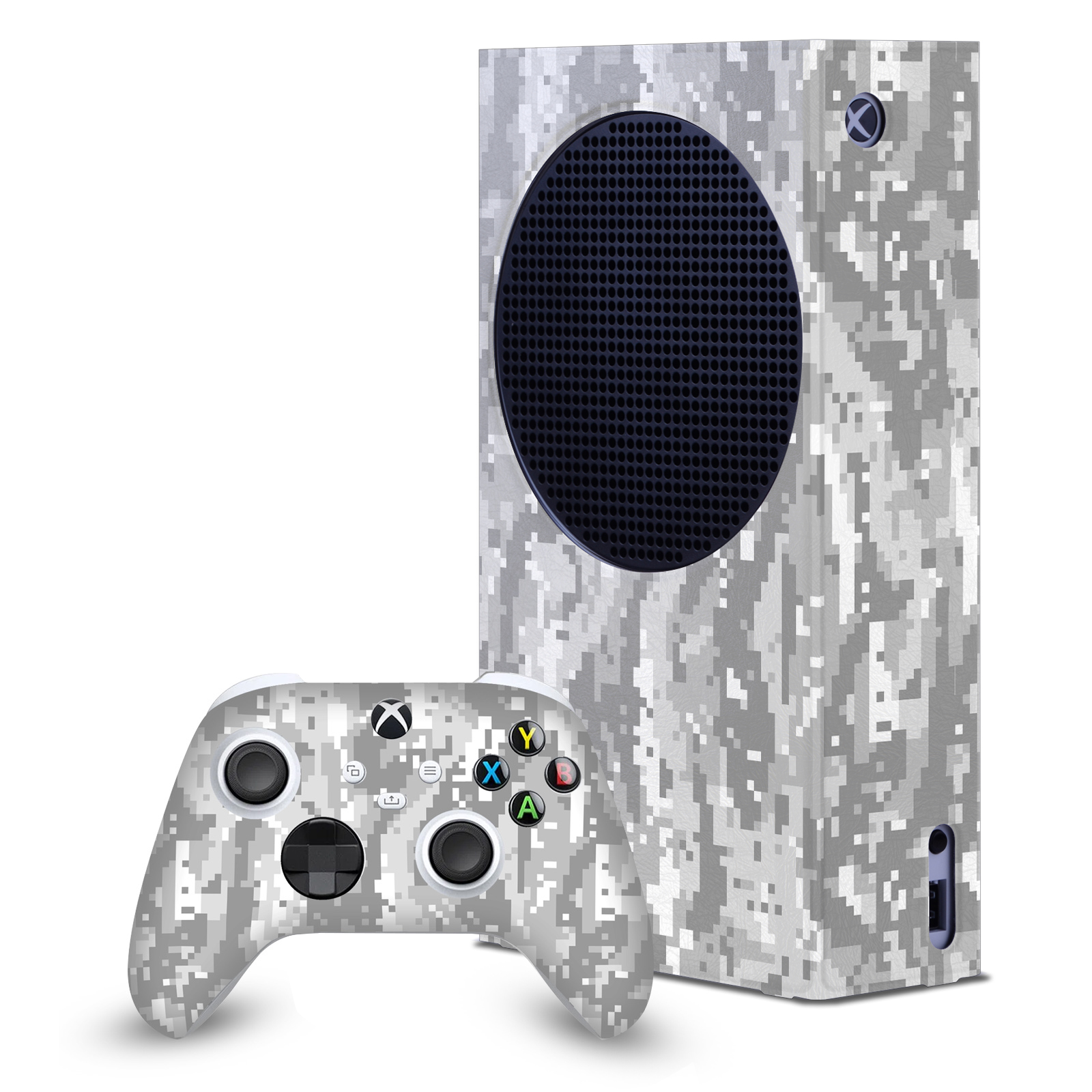 HEAD CASE DESIGNS CON ENVOLTURA DE CONSOLA DE CAMUFLAJE Y PIEL DE CONTROLADOR PARA XBOX SERIE S - Imagen 14 de 16