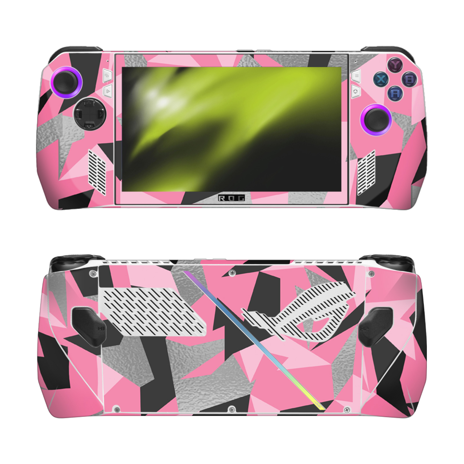 COVER DECALCOMANIA HEAD CASE DESIGNS CAMOUFLAGE VINILE STICKER SKIN PER ASUS ROG ALLY - Foto 10 di 11