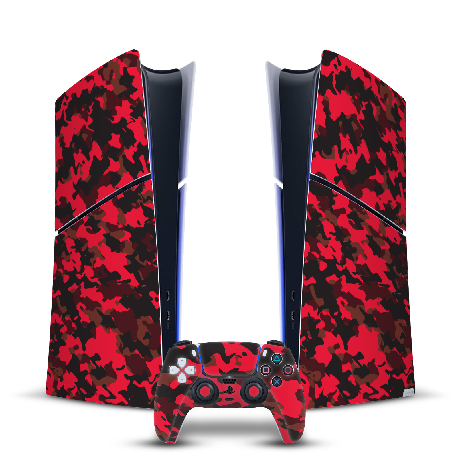 HEAD CASE DESIGNS CAMOUFLAGE VINYL SKIN FOR PS5 SLIM/PRO DIGITAL EDITION BUNDLE