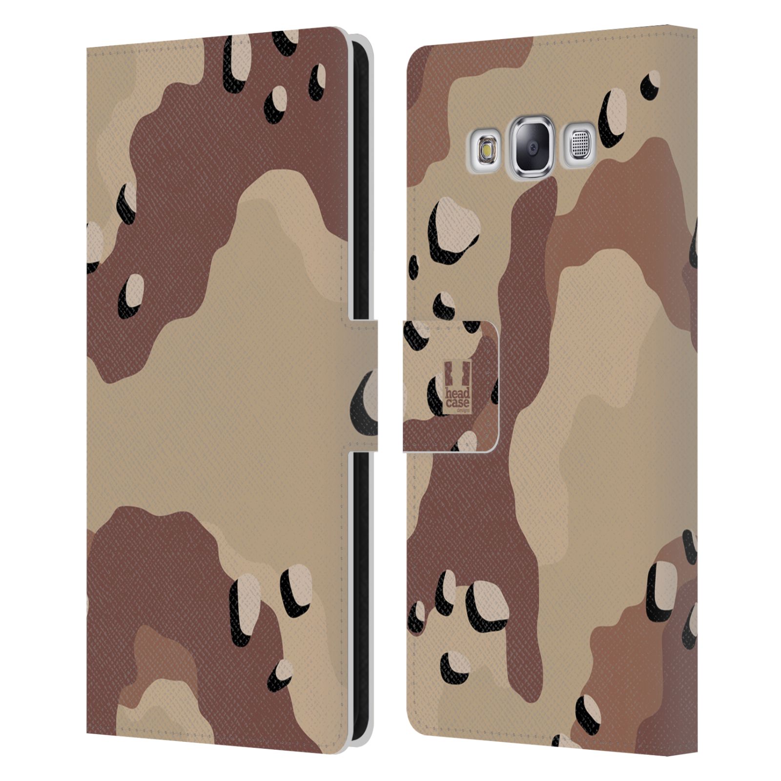 HEAD CASE DESIGNS MILITÄR CAMO LEDER BUCH GELDBÖRSE HÜLLE FÜR SAMSUNG HANDYS 3 - Bild 7 von 10