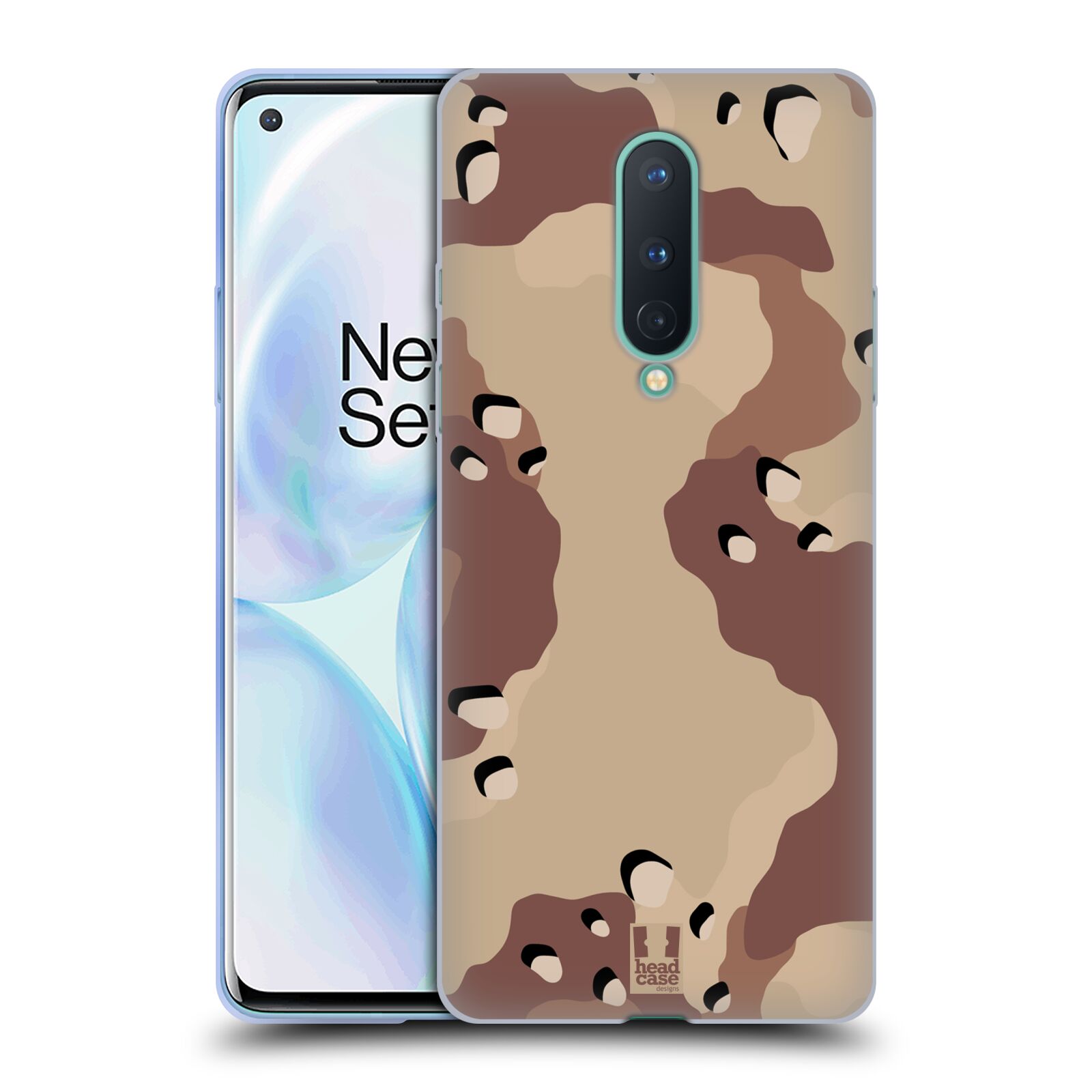 FUNDA HEAD CASE DESIGNS CON DIBUJO DE GEL SUAVE CAMUFLAJE MILITAR PARA TELÉFONOS GOOGLE ONEPLUS - Imagen 8 de 11