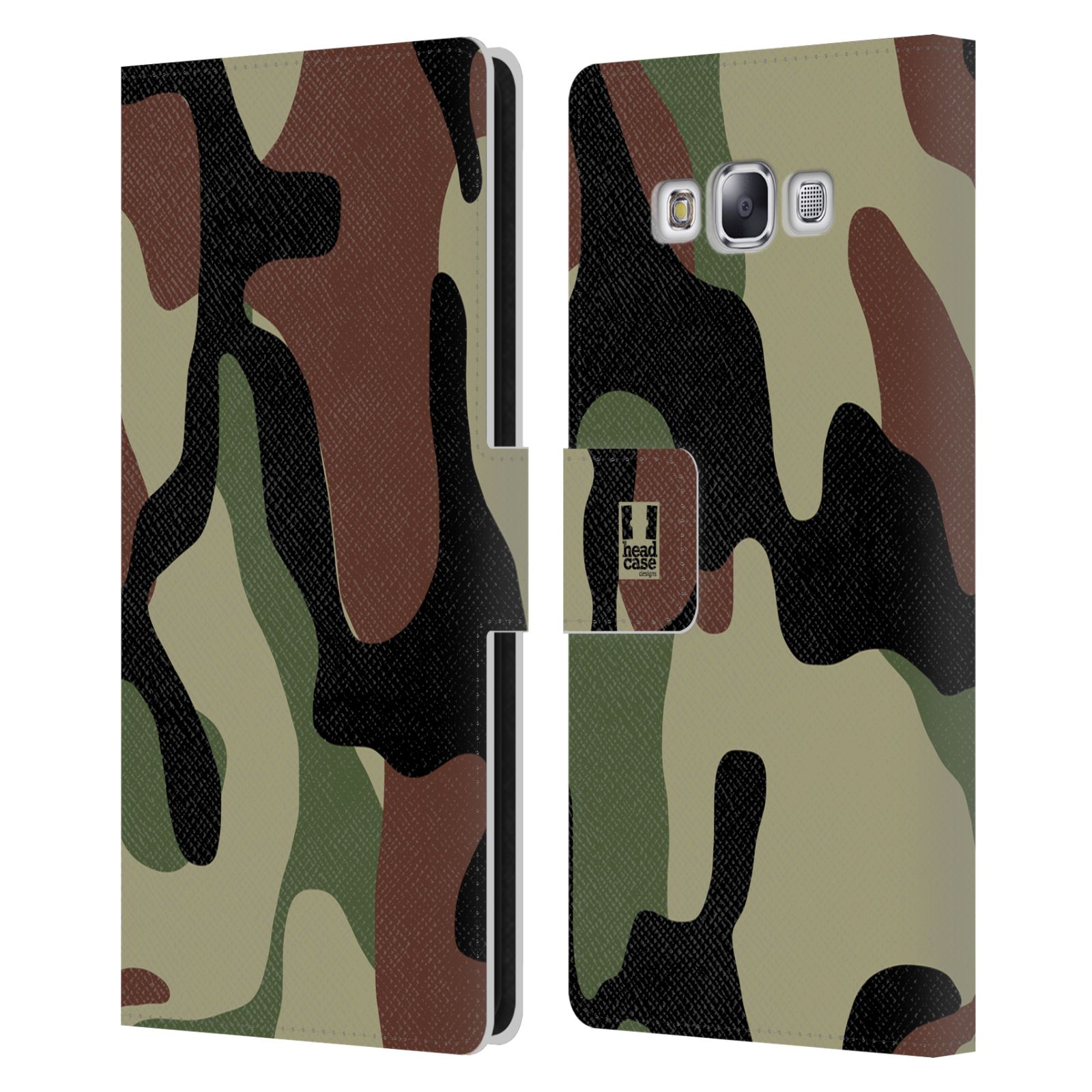 HEAD CASE DESIGNS MILITÄR CAMO LEDER BUCH GELDBÖRSE HÜLLE FÜR SAMSUNG HANDYS 3 - Bild 10 von 10