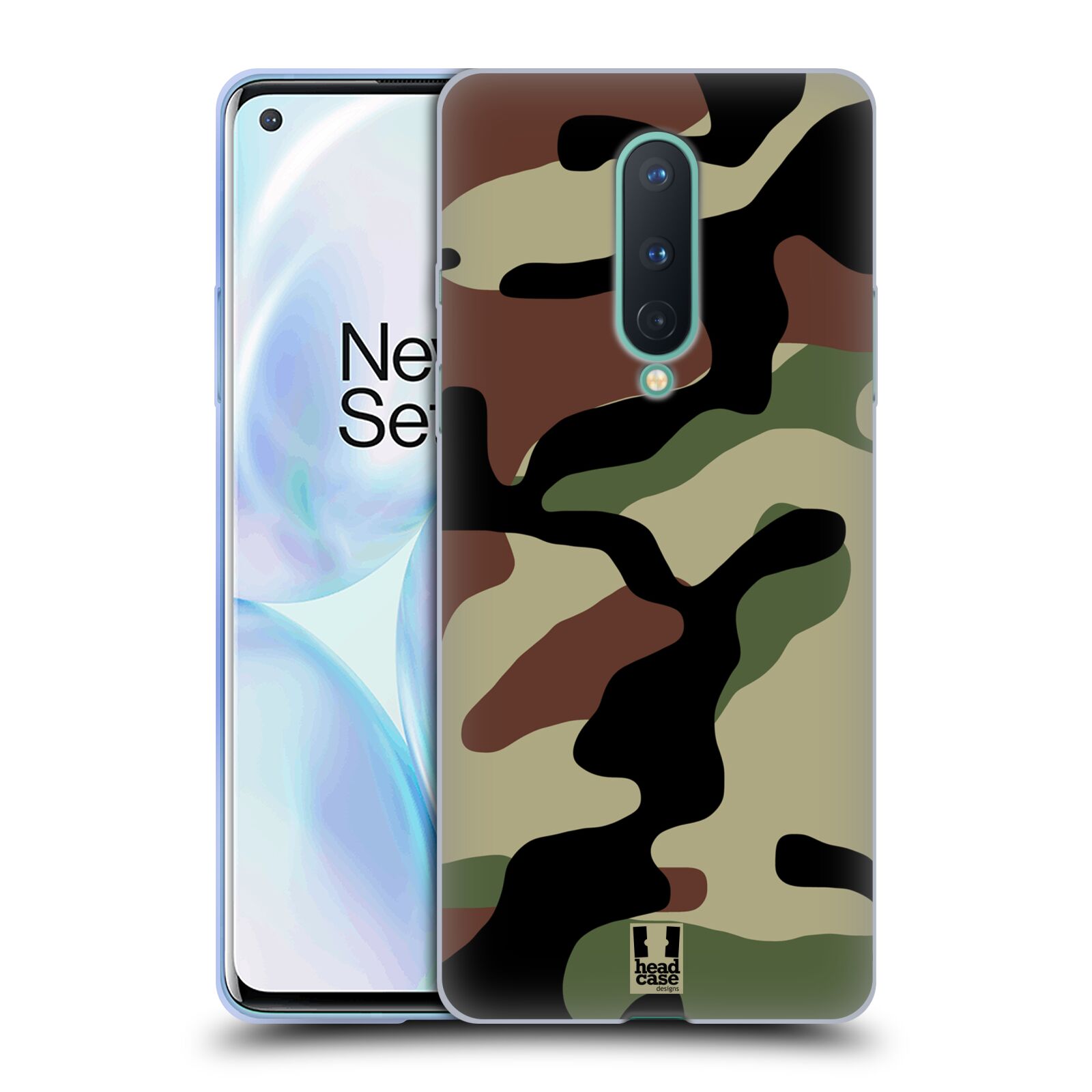 FUNDA HEAD CASE DESIGNS CON DIBUJO DE GEL SUAVE CAMUFLAJE MILITAR PARA TELÉFONOS GOOGLE ONEPLUS - Imagen 11 de 11