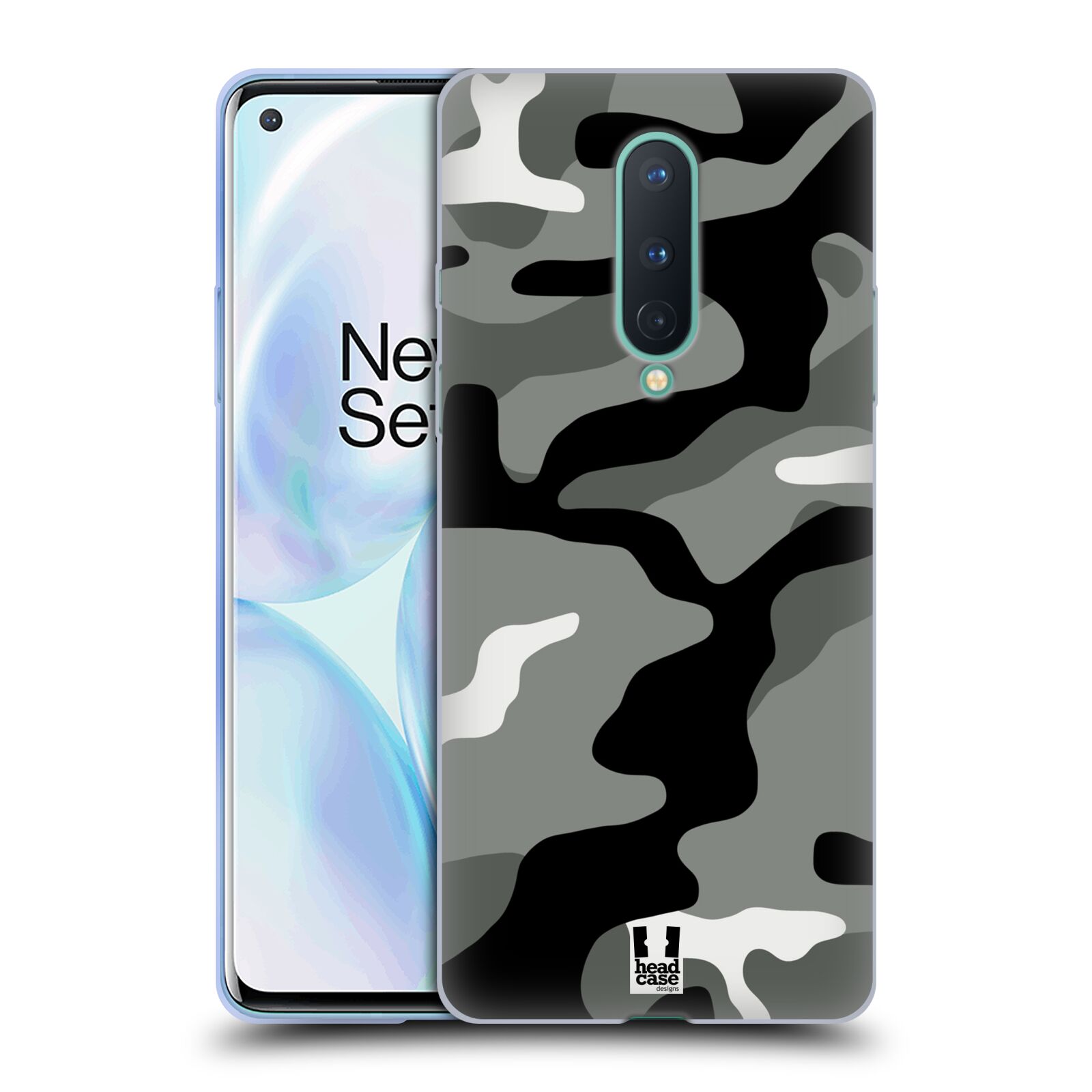 FUNDA HEAD CASE DESIGNS CON DIBUJO DE GEL SUAVE CAMUFLAJE MILITAR PARA TELÉFONOS GOOGLE ONEPLUS - Imagen 10 de 11