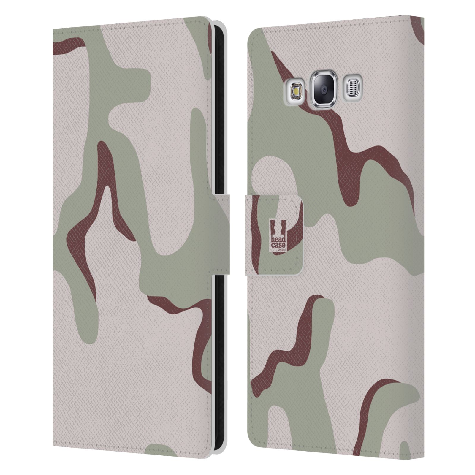 HEAD CASE DESIGNS MILITÄR CAMO LEDER BUCH GELDBÖRSE HÜLLE FÜR SAMSUNG HANDYS 3 - Bild 8 von 10