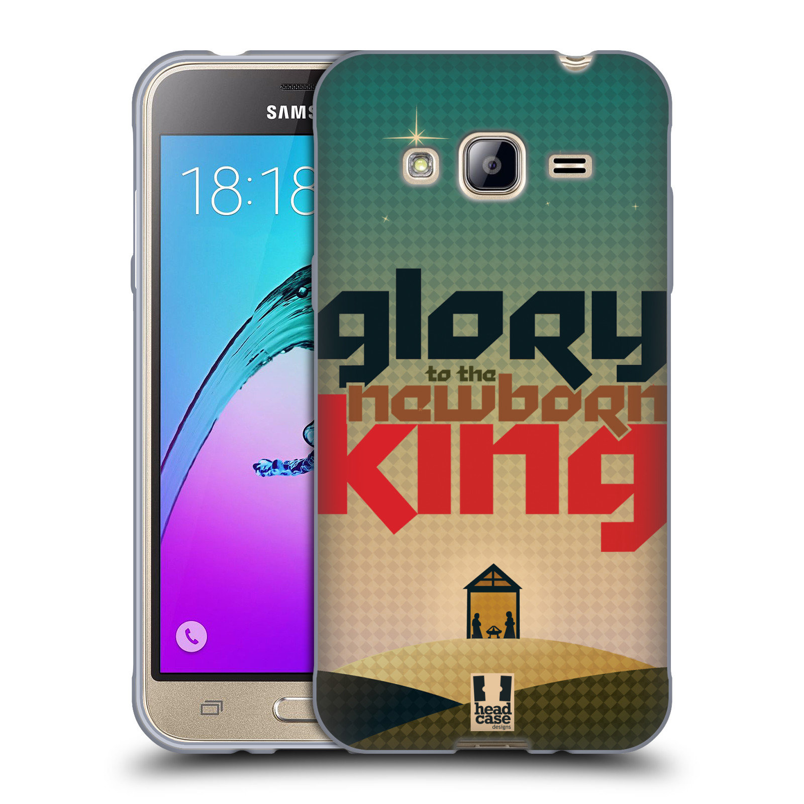 HEAD CASE DESIGNS CHRISTMAS CAROLS SOFT GEL CASE FOR SAMSUNG PHONES 3 - 第 8/11 張圖片