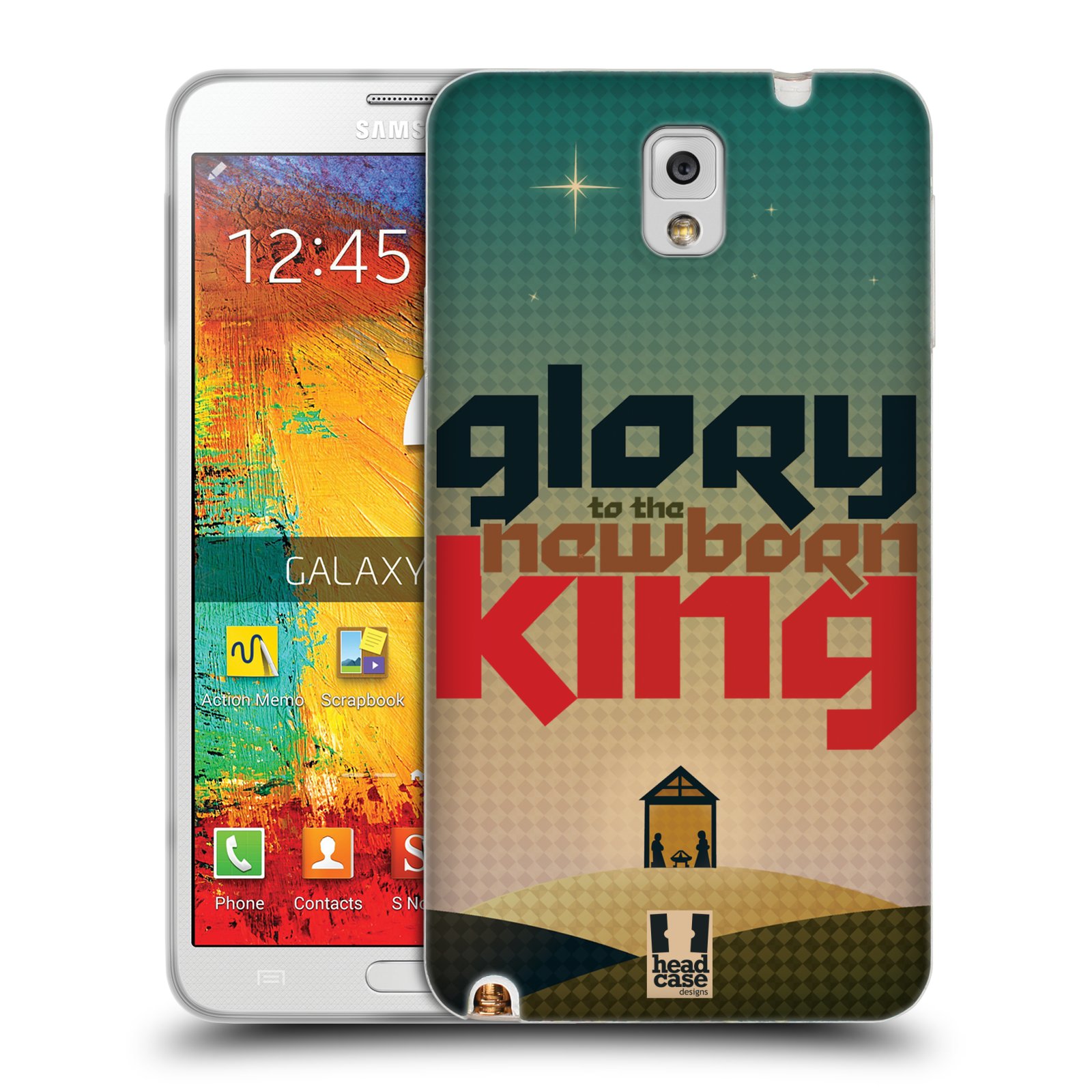 HEAD CASE DESIGNS CHRISTMAS CAROLS SOFT GEL CASE FOR SAMSUNG PHONES 2 - 第 8/11 張圖片