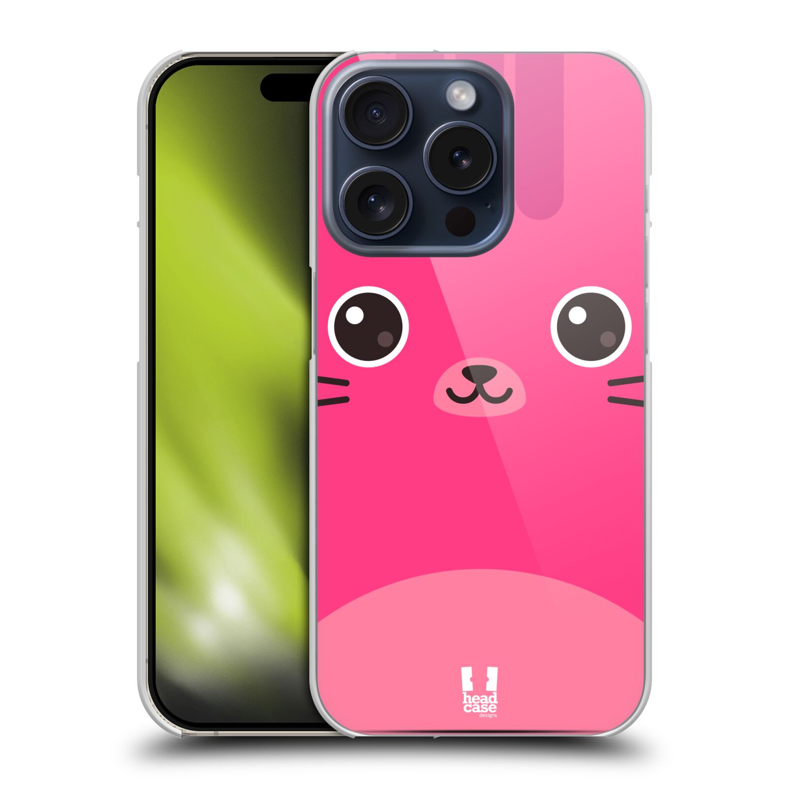 HEAD CASE CARTOON ANIMAL FACES 3 BACK CASE & WALLPAPER FOR APPLE iPHONE PHONES - Picture 8 of 12