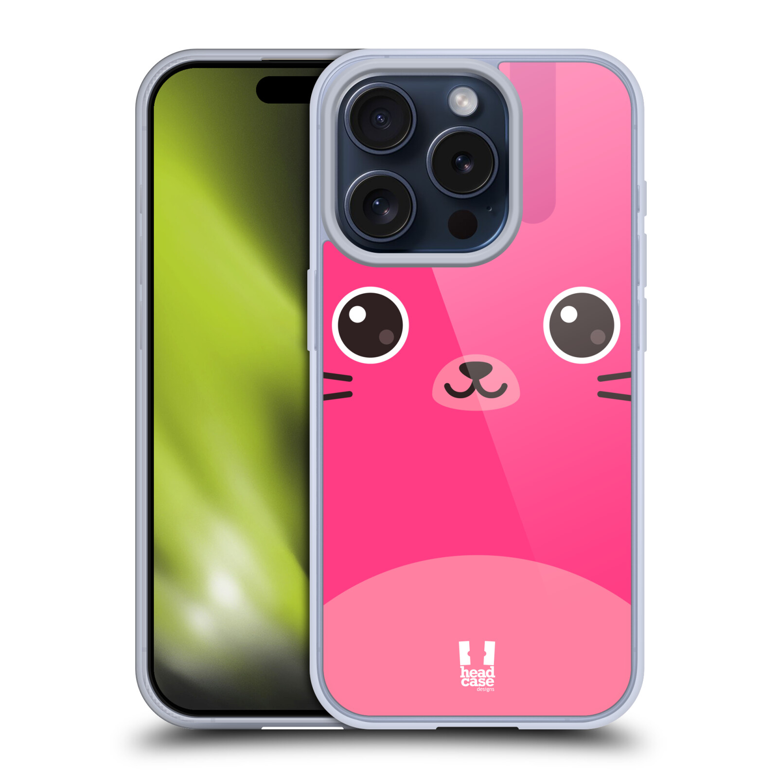 HEAD CASE DESIGNS CARTOON ANIMAL FACES 3 GEL CASE FOR APPLE iPHONE PHONES - Picture 8 of 12