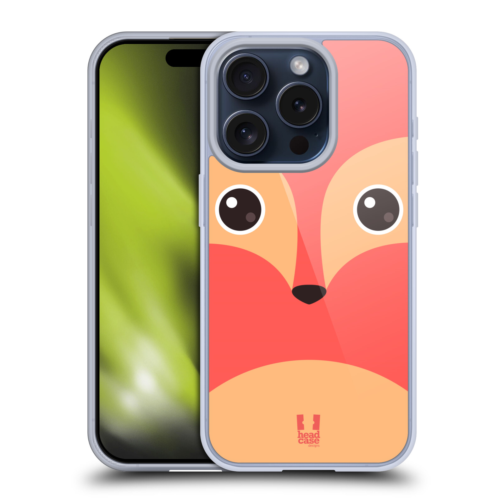 HEAD CASE DESIGNS CARTOON ANIMAL FACES 3 GEL CASE FOR APPLE iPHONE PHONES - Picture 9 of 12