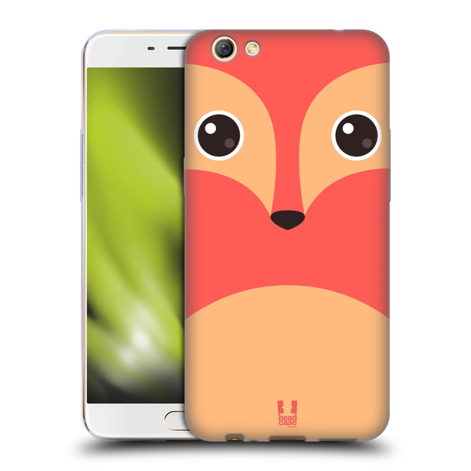 FUNDA HEAD CASE DESIGNS CON 3 CARAS DE ANIMALES DE DIBUJOS ANIMADOS PARA TELÉFONOS OPPO - Imagen 9 de 12