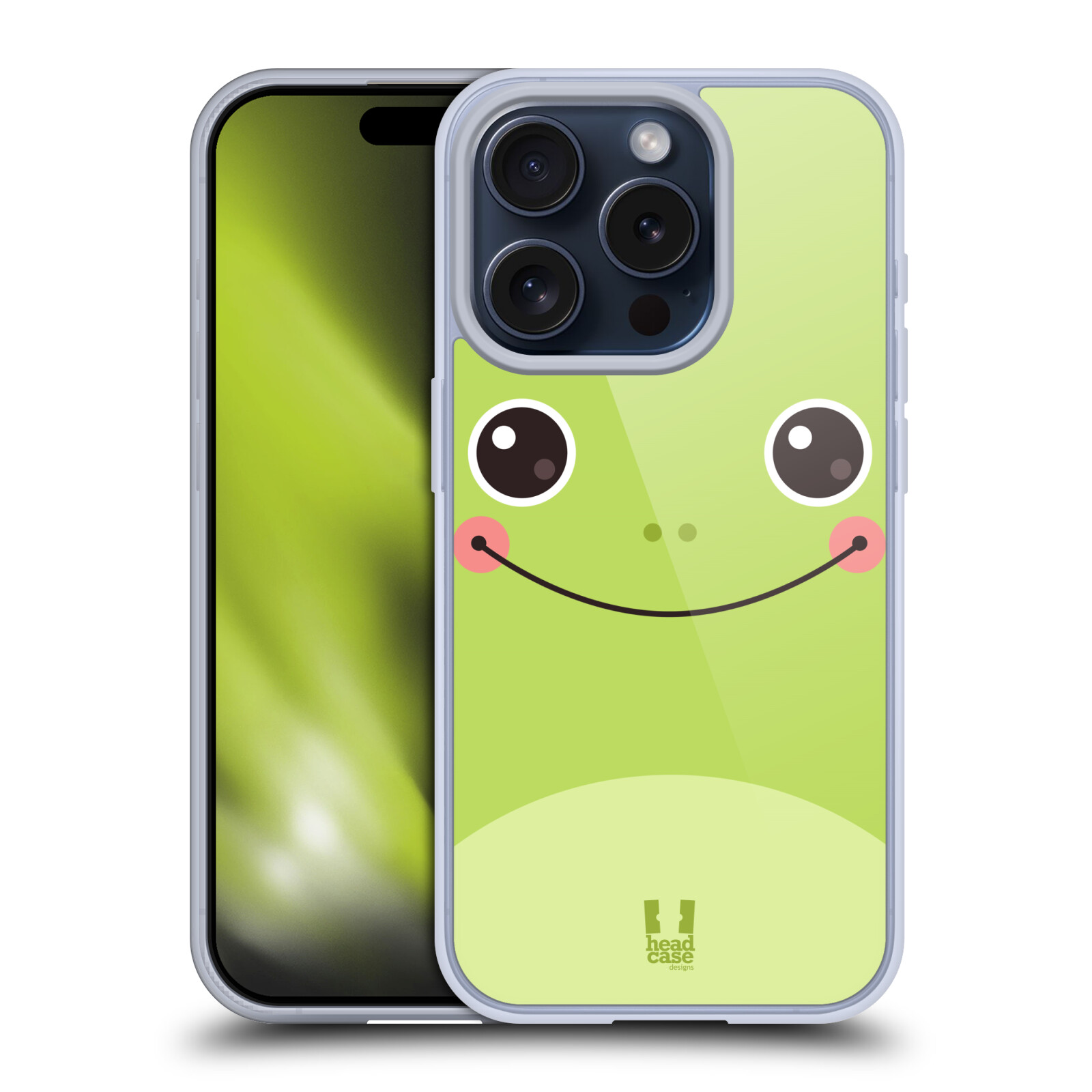 HEAD CASE DESIGNS CARTOON ANIMAL FACES 3 GEL CASE FOR APPLE iPHONE PHONES - Picture 10 of 12