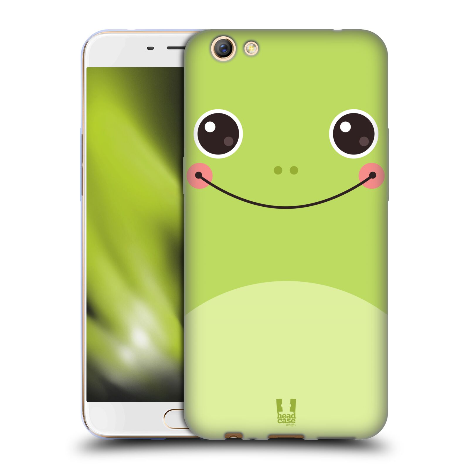 FUNDA HEAD CASE DESIGNS CON 3 CARAS DE ANIMALES DE DIBUJOS ANIMADOS PARA TELÉFONOS OPPO - Imagen 10 de 12