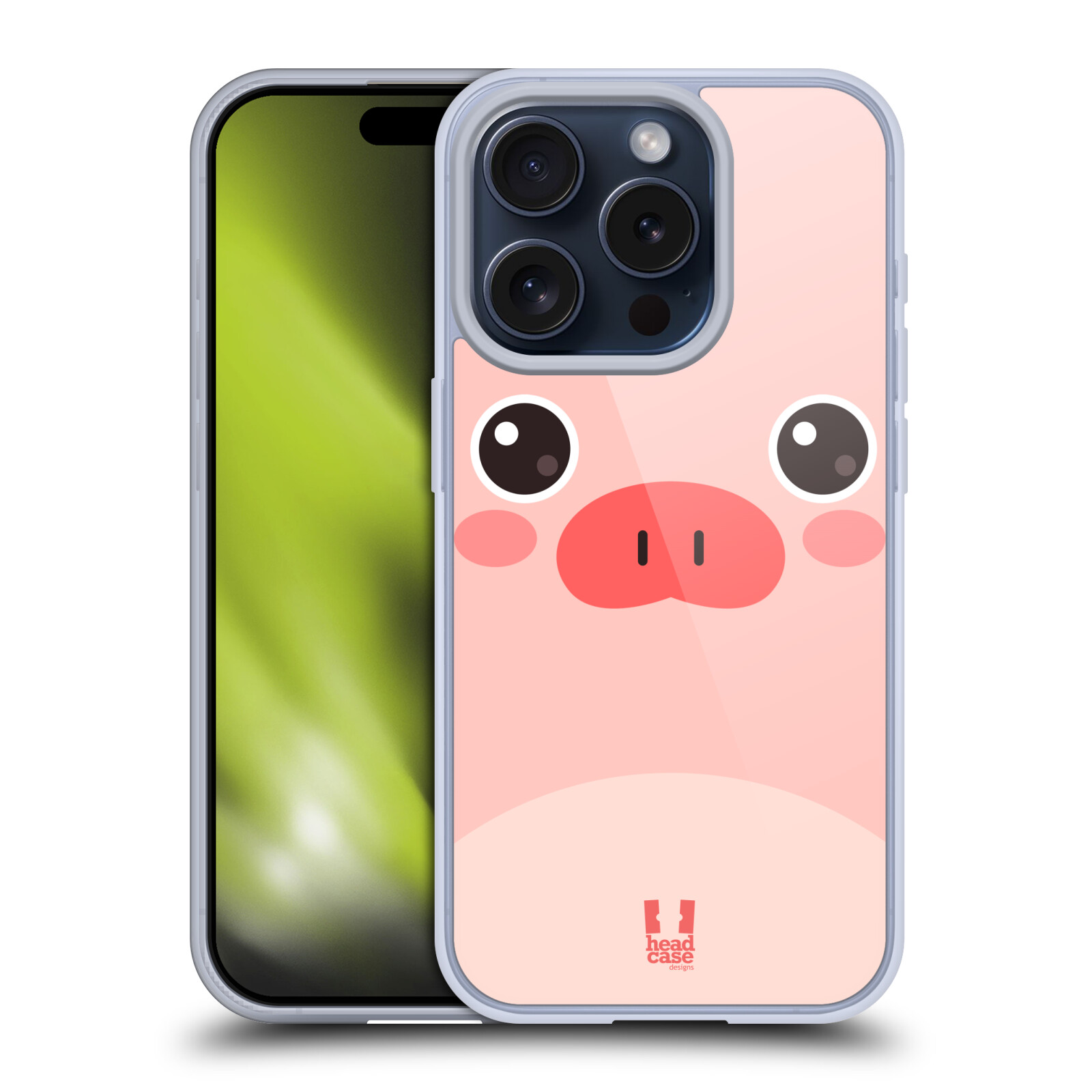 HEAD CASE DESIGNS CARTOON ANIMAL FACES 3 GEL CASE FOR APPLE iPHONE PHONES - Picture 11 of 12