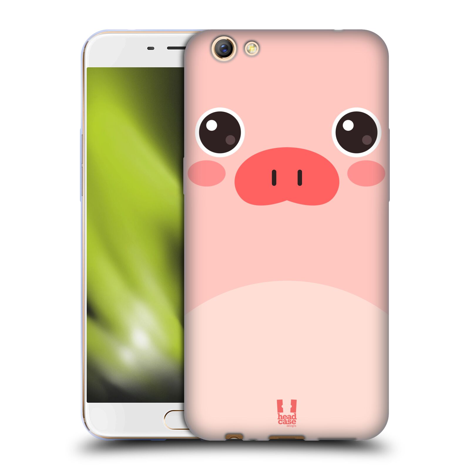 FUNDA HEAD CASE DESIGNS CON 3 CARAS DE ANIMALES DE DIBUJOS ANIMADOS PARA TELÉFONOS OPPO - Imagen 11 de 12