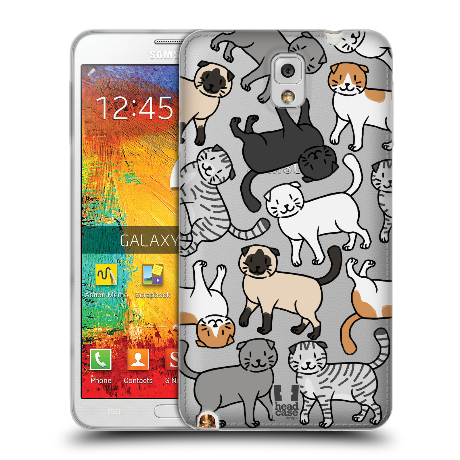 HEAD CASE DESIGNS CAT BREED PATTERNS 2 SOFT GEL CASE FOR SAMSUNG PHONES 2 - Picture 15 of 17
