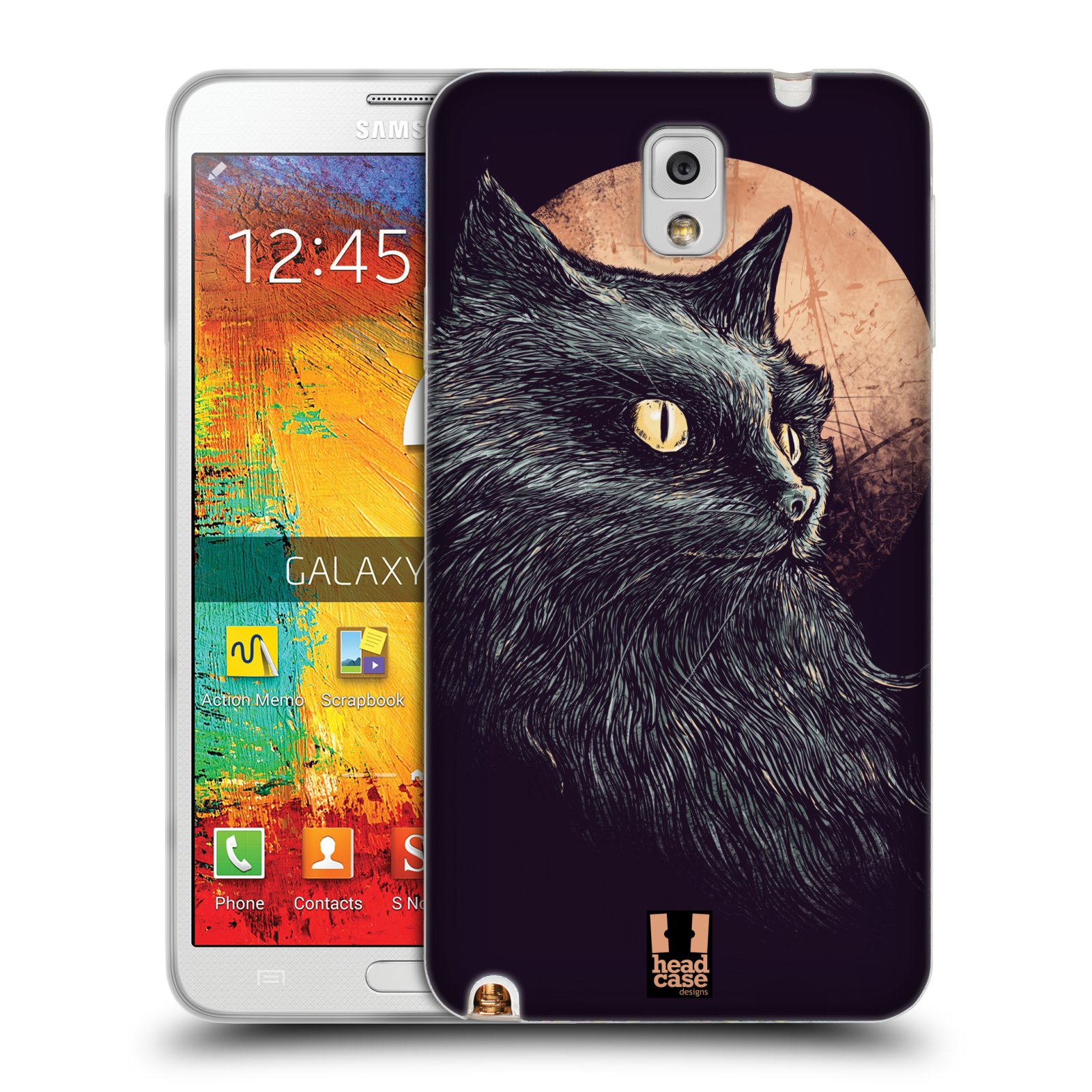 HEAD CASE DESIGNS GOTH KATZE SOFT GEL HANDYHÜLLE FÜR SAMSUNG HANDYS 2 - Bild 10 von 11