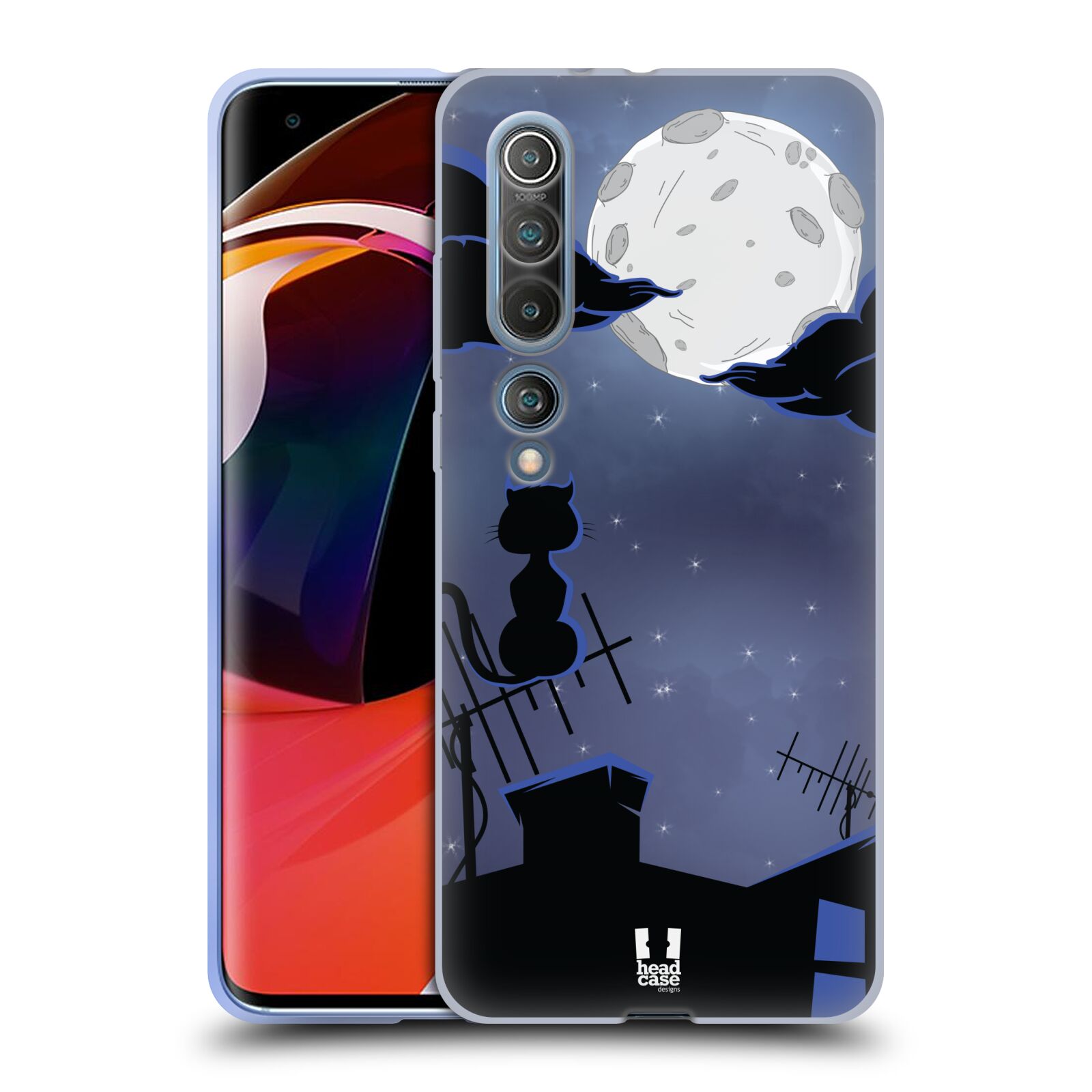 HEAD CASE DESIGNS CAT AND MOON GEL CASE FOR XIAOMI PHONES - Picture 8 of 14