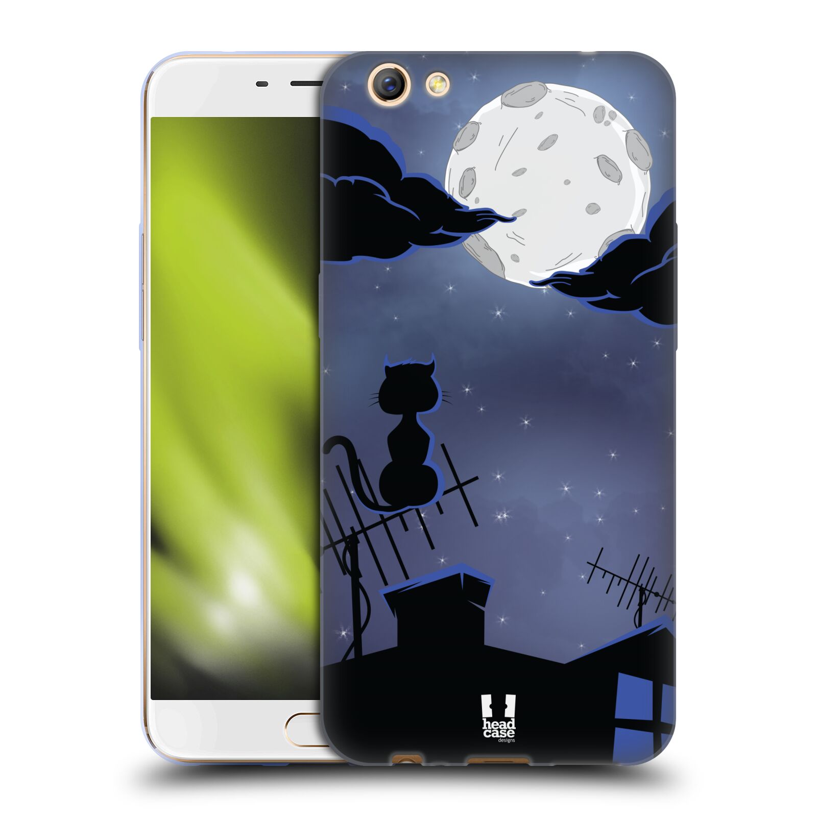 FUNDA HEAD CASE DESIGNS CON DIBUJO DE GEL SUAVE PARA TELÉFONOS OPPO - Imagen 8 de 14