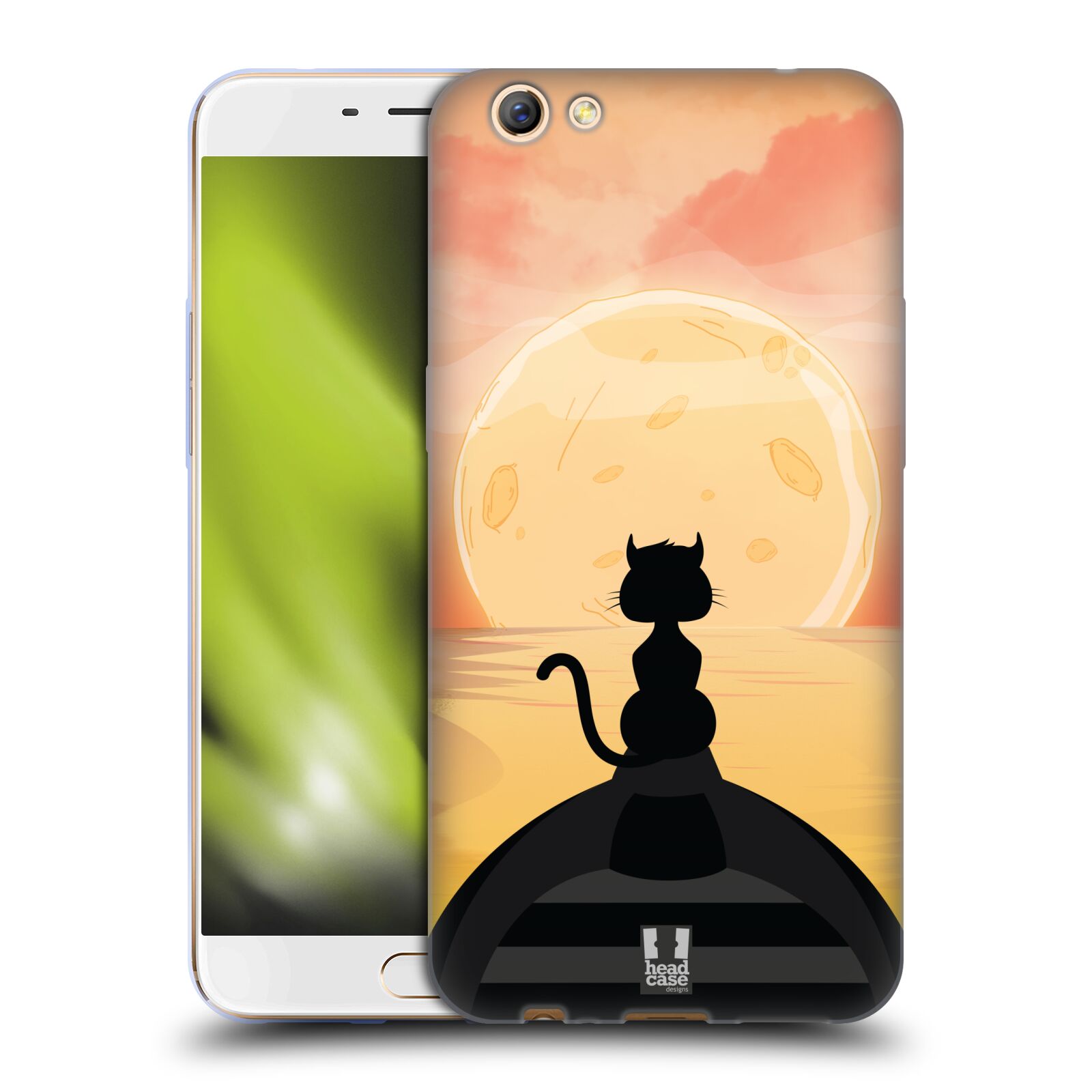 FUNDA HEAD CASE DESIGNS CON DIBUJO DE GEL SUAVE PARA TELÉFONOS OPPO - Imagen 9 de 14