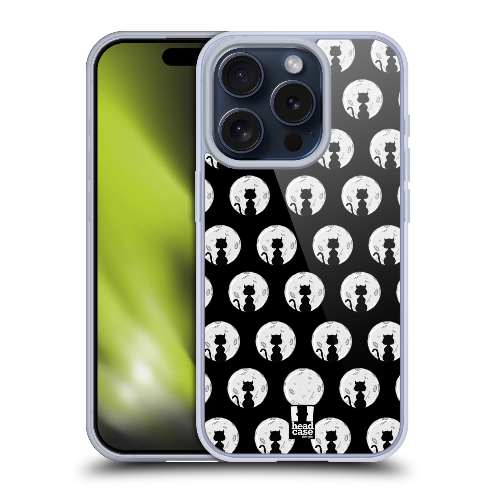 HEAD CASE DESIGNS KAT EN MAAN SOFT GEL CASE HOESJE VOOR APPLE iPHONE TELEFOONS - Afbeelding 12 van 14