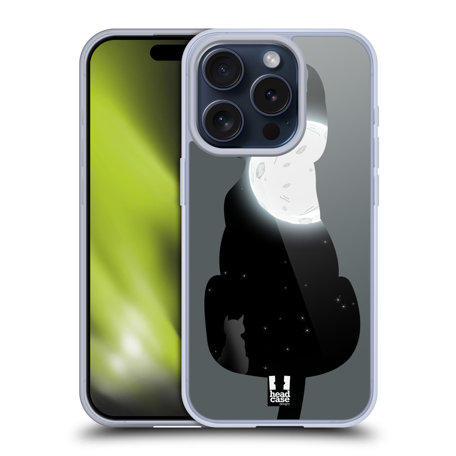 HEAD CASE DESIGNS KAT EN MAAN SOFT GEL CASE HOESJE VOOR APPLE iPHONE TELEFOONS - Afbeelding 13 van 14