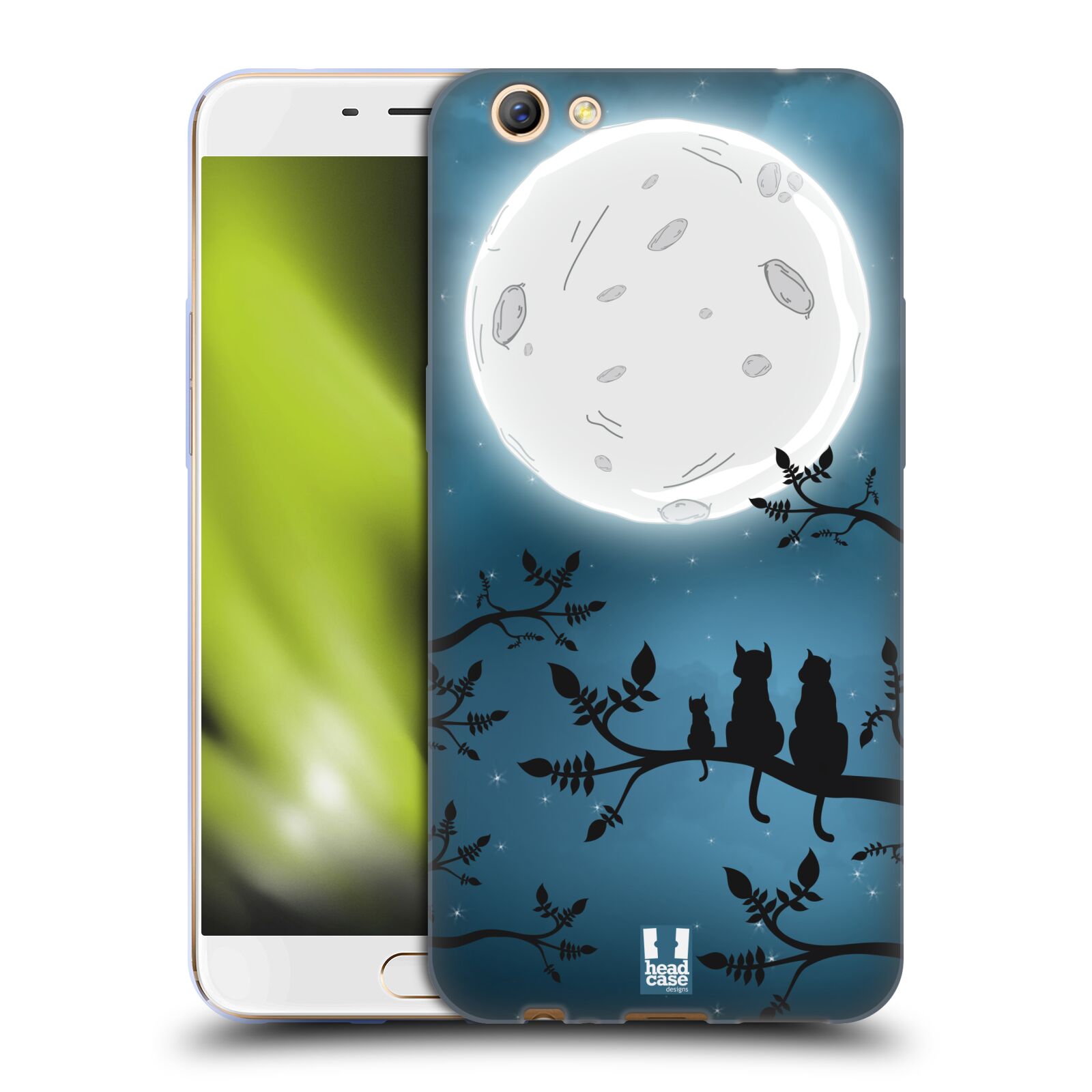 FUNDA HEAD CASE DESIGNS CON DIBUJO DE GEL SUAVE PARA TELÉFONOS OPPO - Imagen 13 de 14