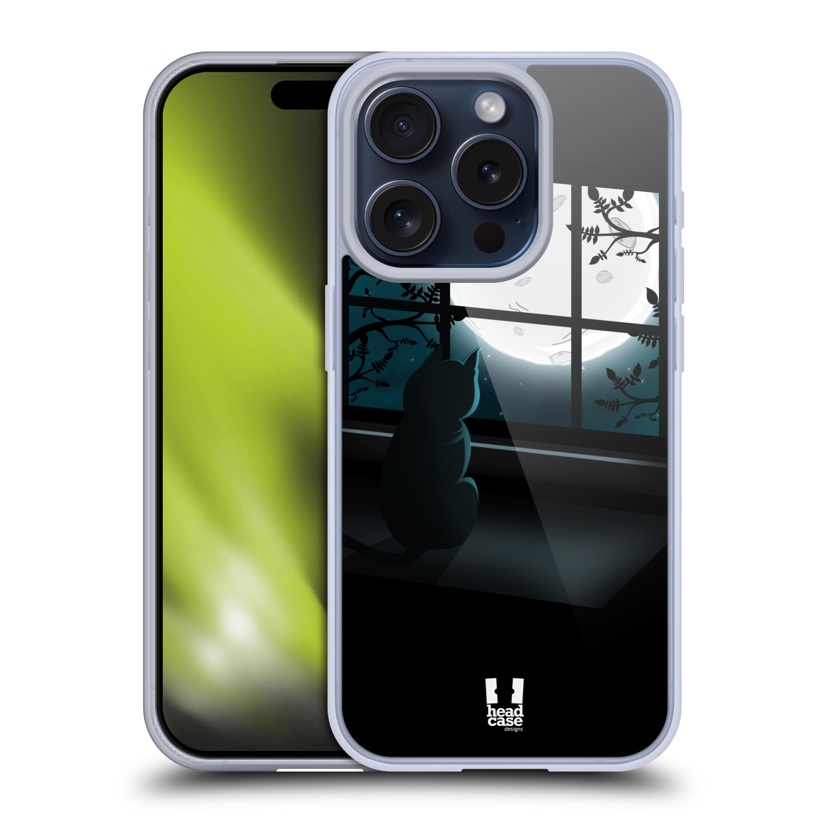 HEAD CASE DESIGNS KAT EN MAAN SOFT GEL CASE HOESJE VOOR APPLE iPHONE TELEFOONS - Afbeelding 14 van 14