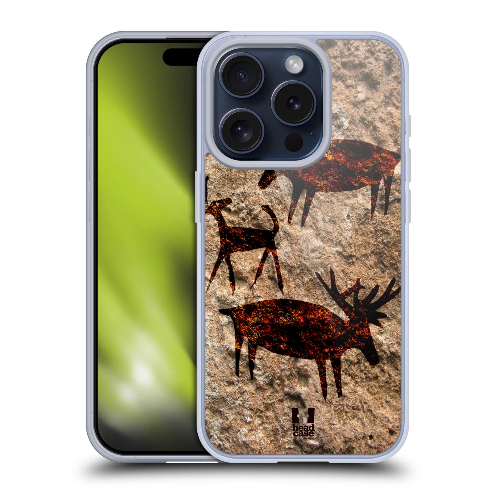 HEAD CASE DESIGNS CAVE PAINTINGS GEL CASE COMPATIBLE WITH APPLE iPHONE & MAGSAFE - Picture 11 of 17