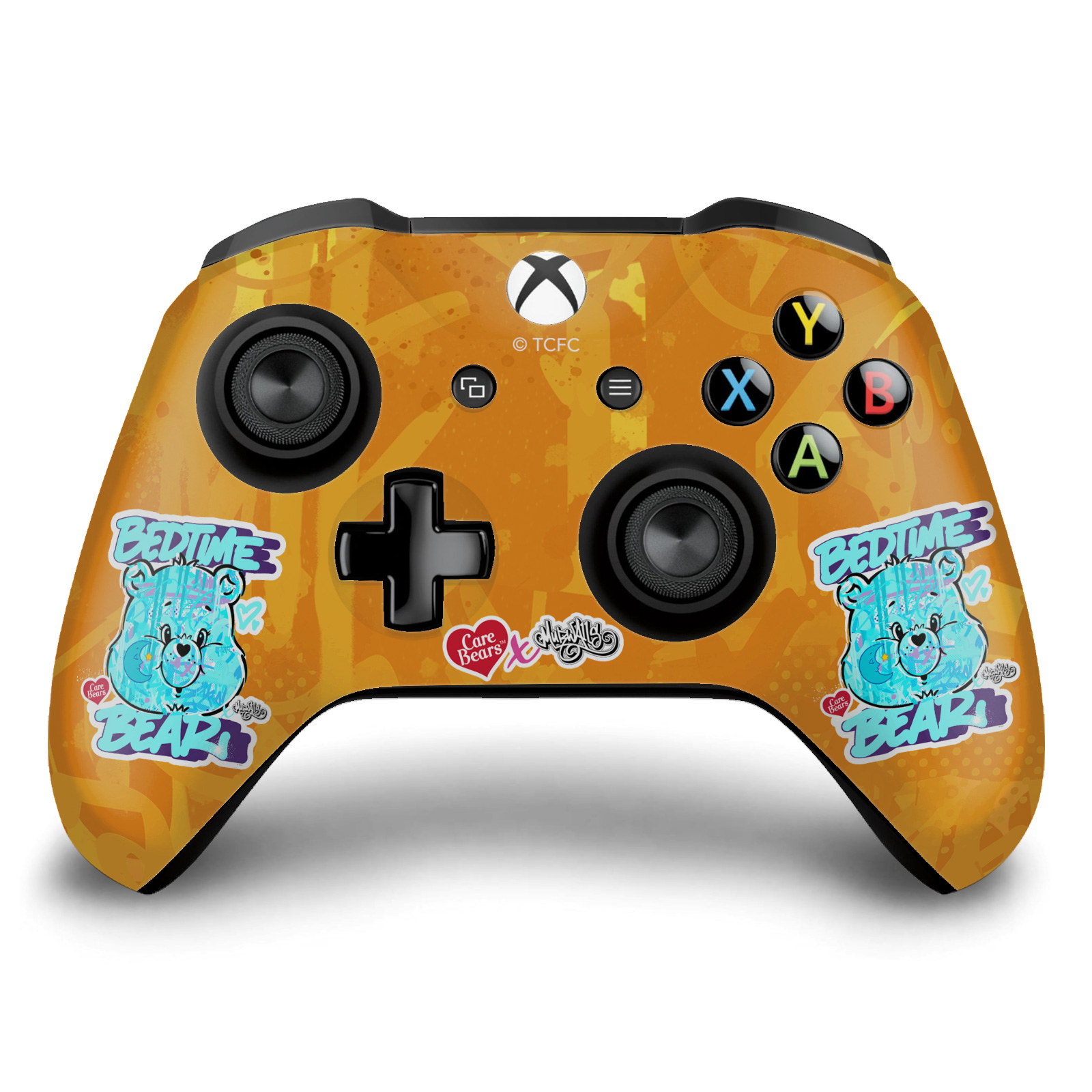 CARE BEARS GRAFFITI BY MURWALLS VINYL SKIN DECAL FOR XBOX ONE S / X CONTROLLER