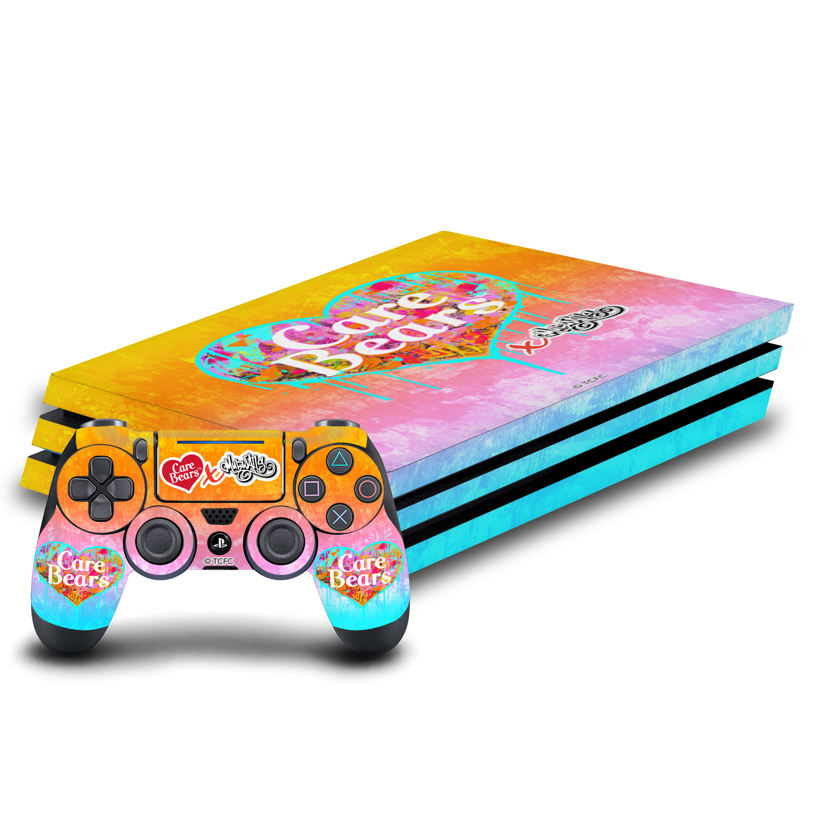 CARE BEARS GRAFFITI DE MURWALLS PIEL DE VINILO PARA CONSOLA PS4 PRO Y DUALSHOCK 4 - Imagen 13 de 17