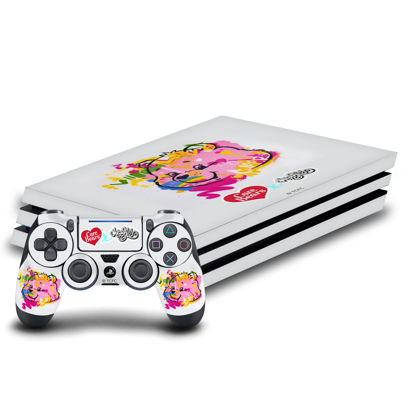 CARE BEARS GRAFFITI DE MURWALLS PIEL DE VINILO PARA CONSOLA PS4 PRO Y DUALSHOCK 4 - Imagen 14 de 17